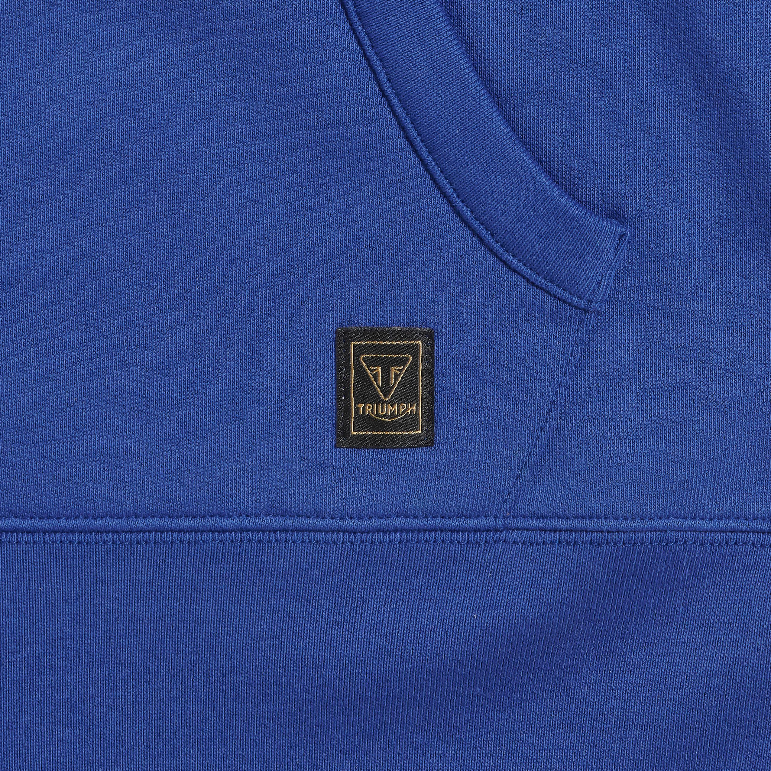 CARRICK PULL-ON HOODIE BLUE / BONE XL image 2