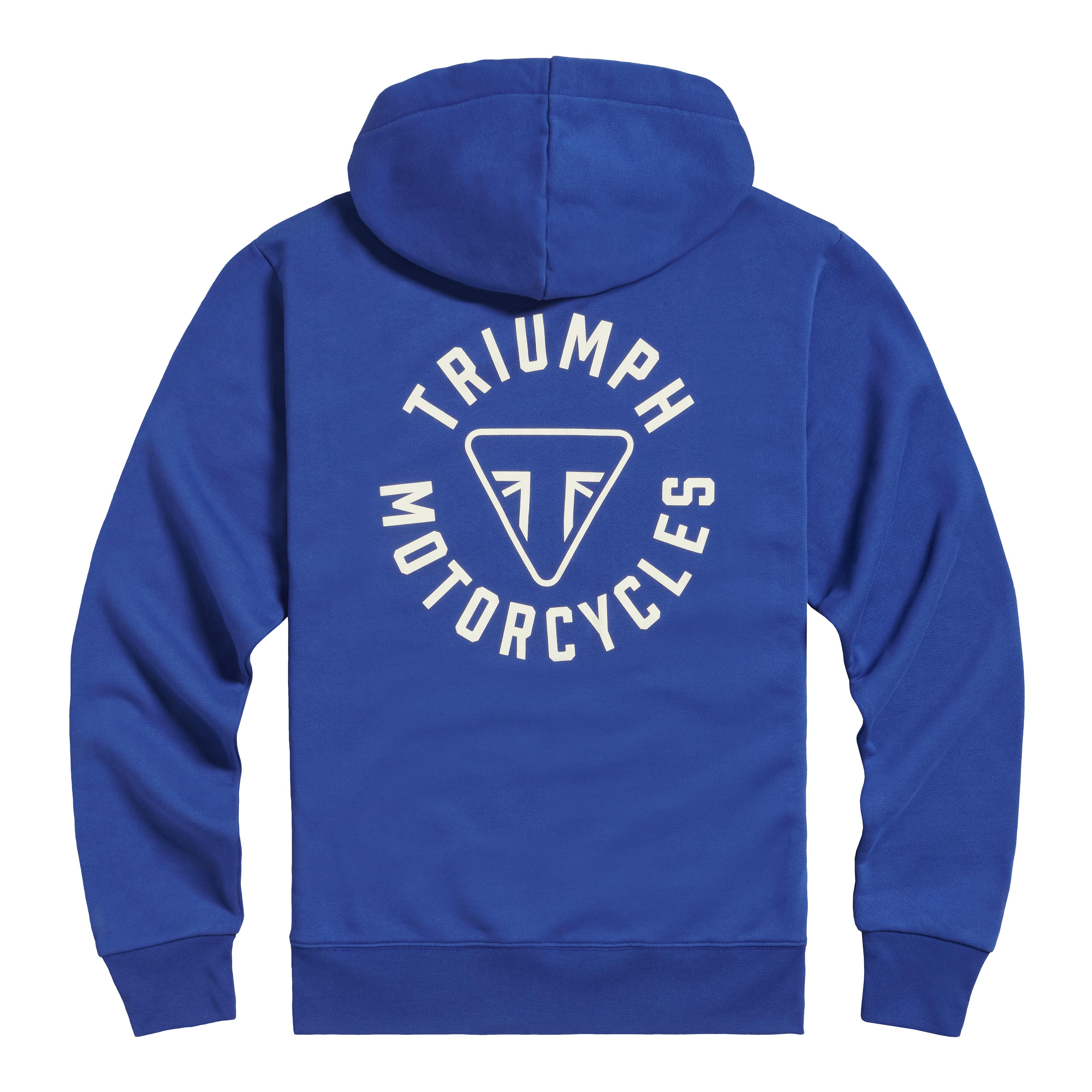 DIGBY FULL ZIP HOODIE BLUE / BONE M image 3