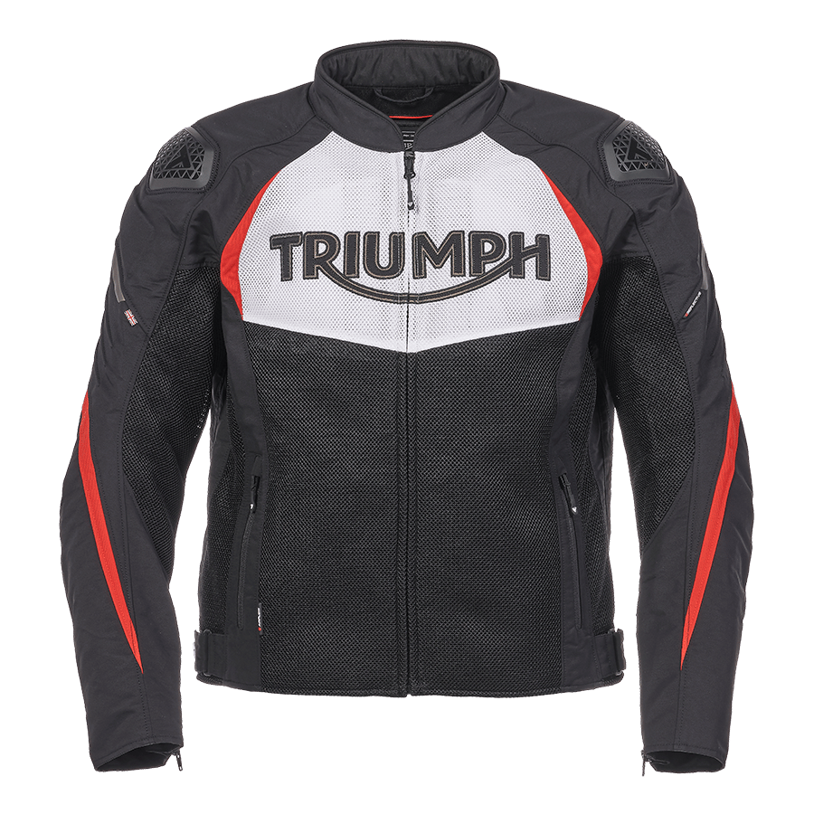 TRIPLE SPORTS MESH JACKET BLACK / WHITE / RED S image 8