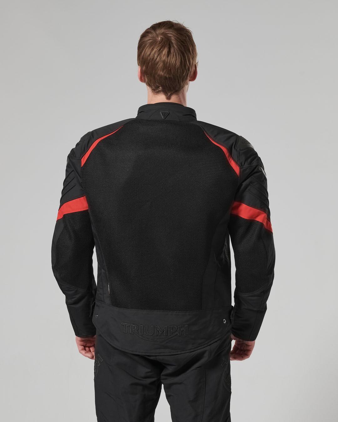 TRIPLE SPORTS MESH JACKET BLACK / WHITE / RED S image 12