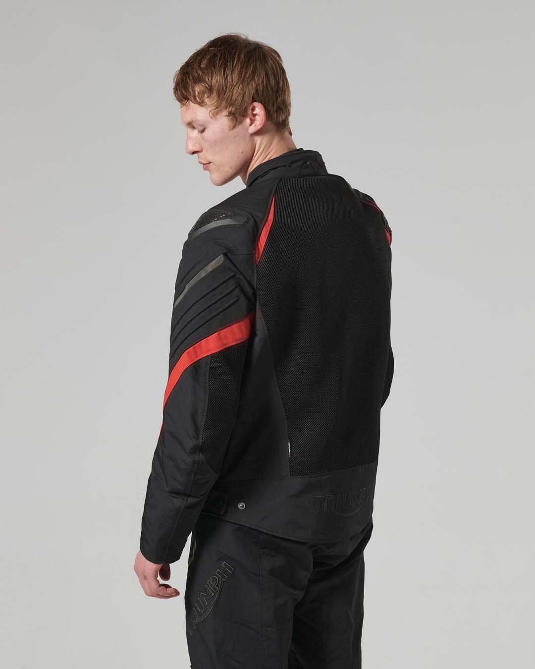 TRIPLE SPORTS MESH JACKET BLACK / WHITE / RED S image 18