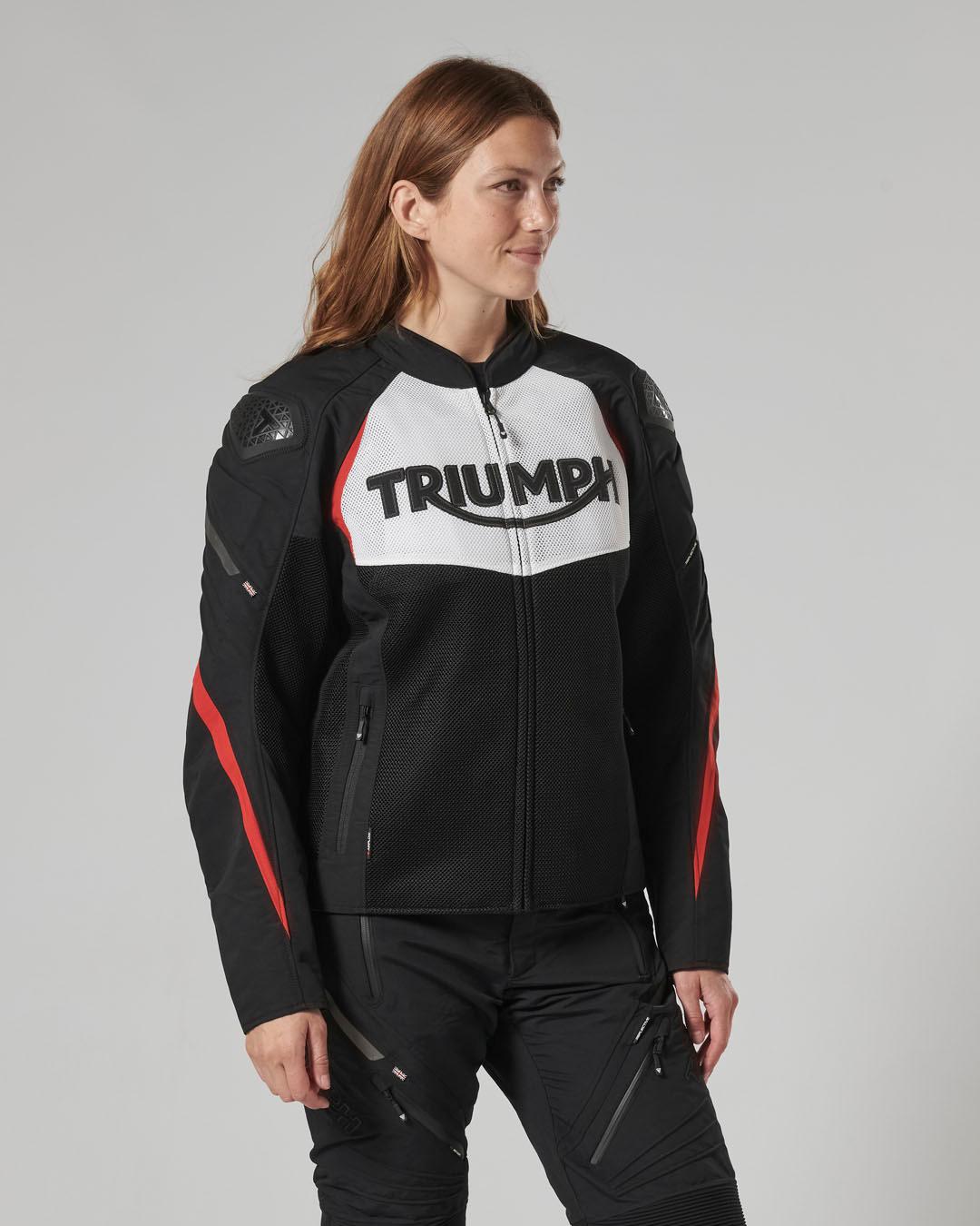 TRIPLE SPORTS MESH JACKET BLACK / WHITE / RED XL image 6
