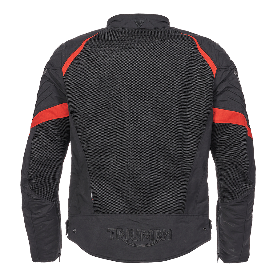 TRIPLE SPORTS MESH JACKET BLACK / WHITE / RED XXL image 5
