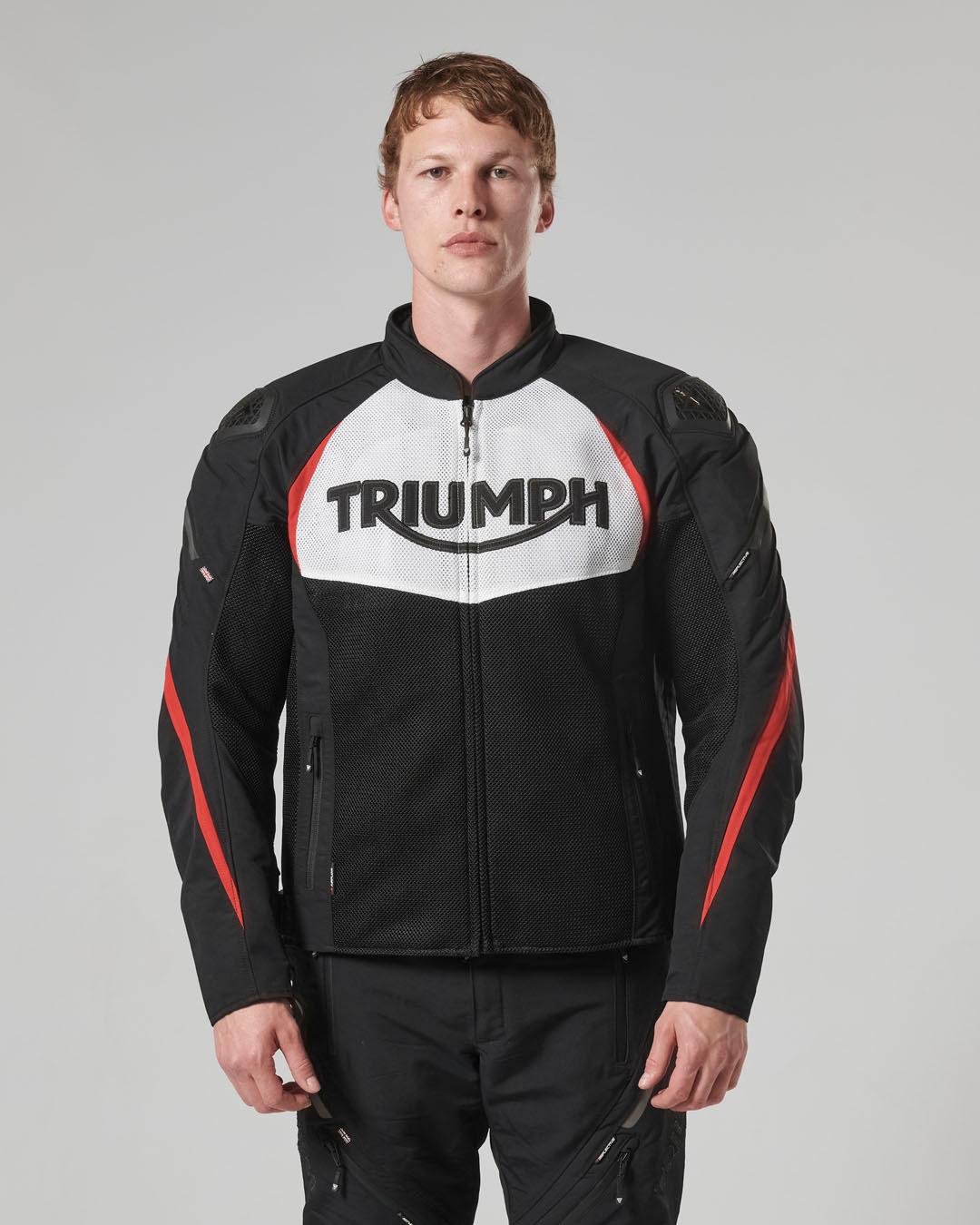 TRIPLE SPORTS MESH JACKET BLACK / WHITE / RED XXL image 20