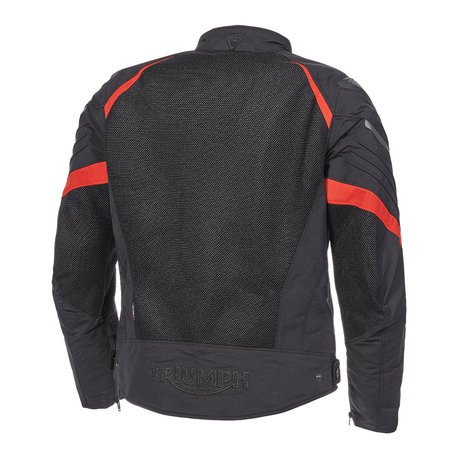 TRIPLE SPORTS MESH JACKET BLACK / WHITE / RED XXL image 4