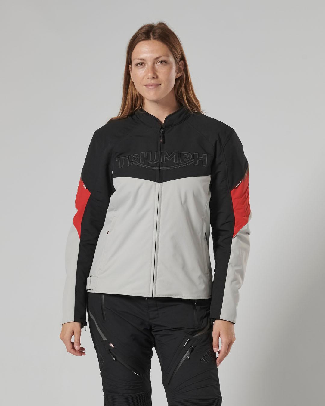 TRIPLE ROADSTER JACKET - BLACK / GREY / RED M image 8