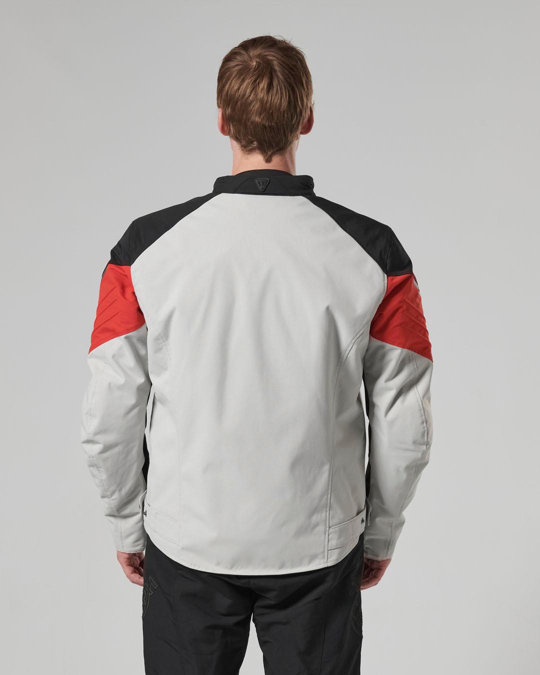 TRIPLE ROADSTER JACKET - BLACK / GREY / RED S image 10