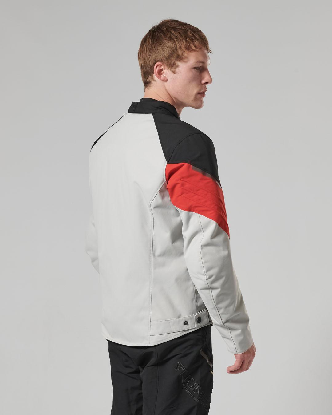 TRIPLE ROADSTER JACKET - BLACK / GREY / RED S image 19