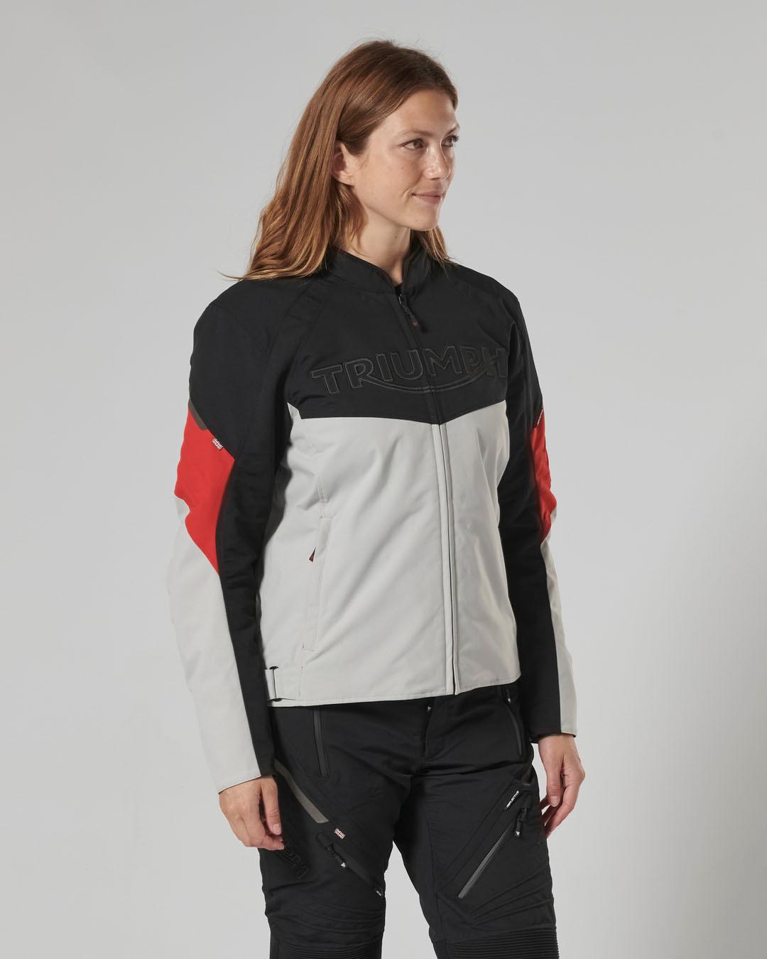 TRIPLE ROADSTER JACKET - BLACK / GREY / RED XS image 13