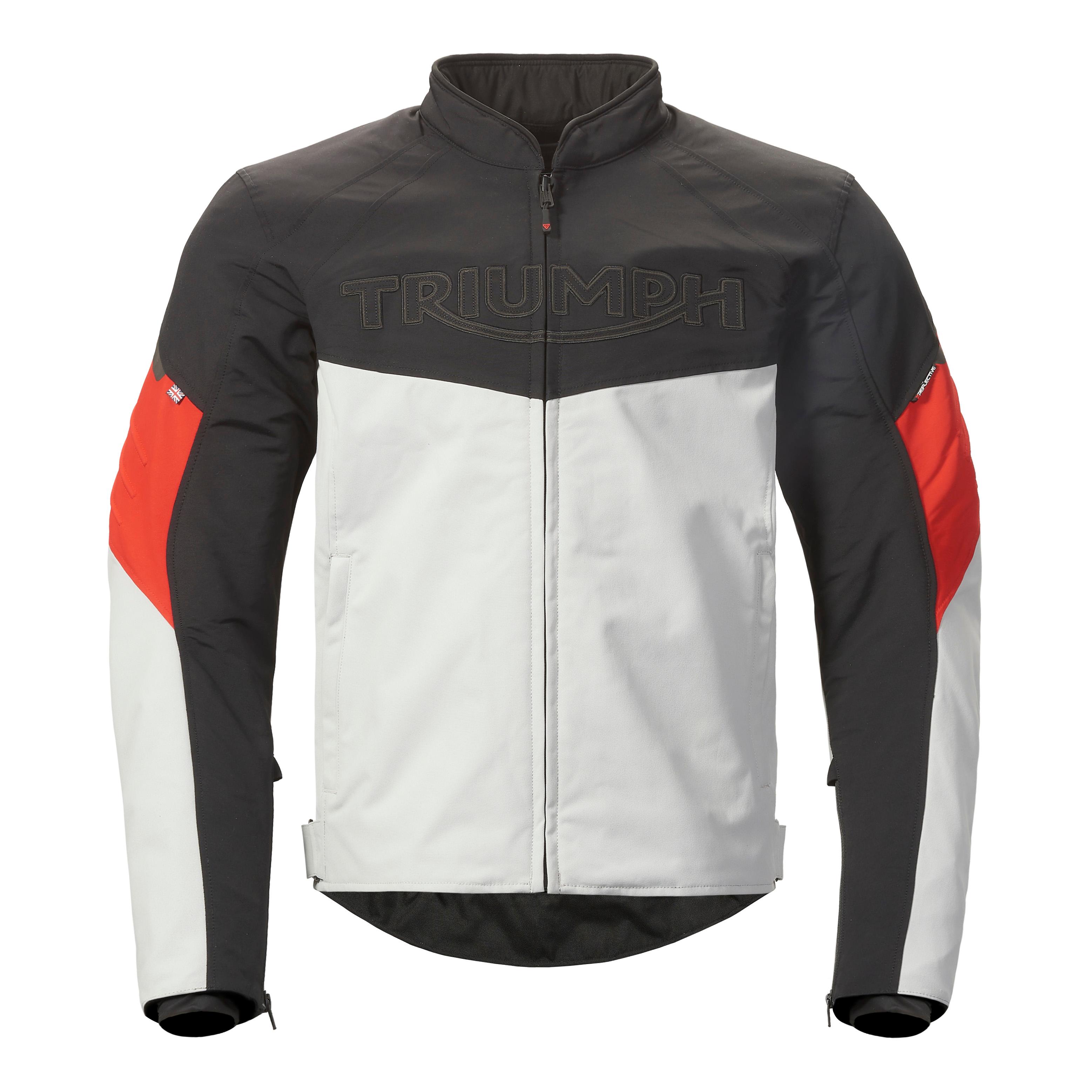 TRIPLE ROADSTER JACKET - BLACK / GREY / RED photo 5