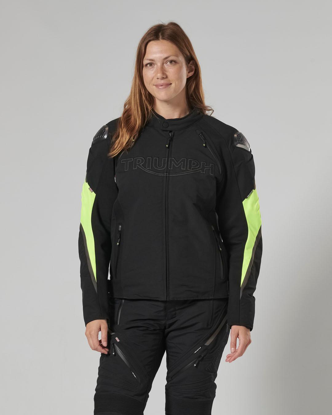 TRIPLE SPORTS TRITECH JACKET - BLACK / FLURO L image 10