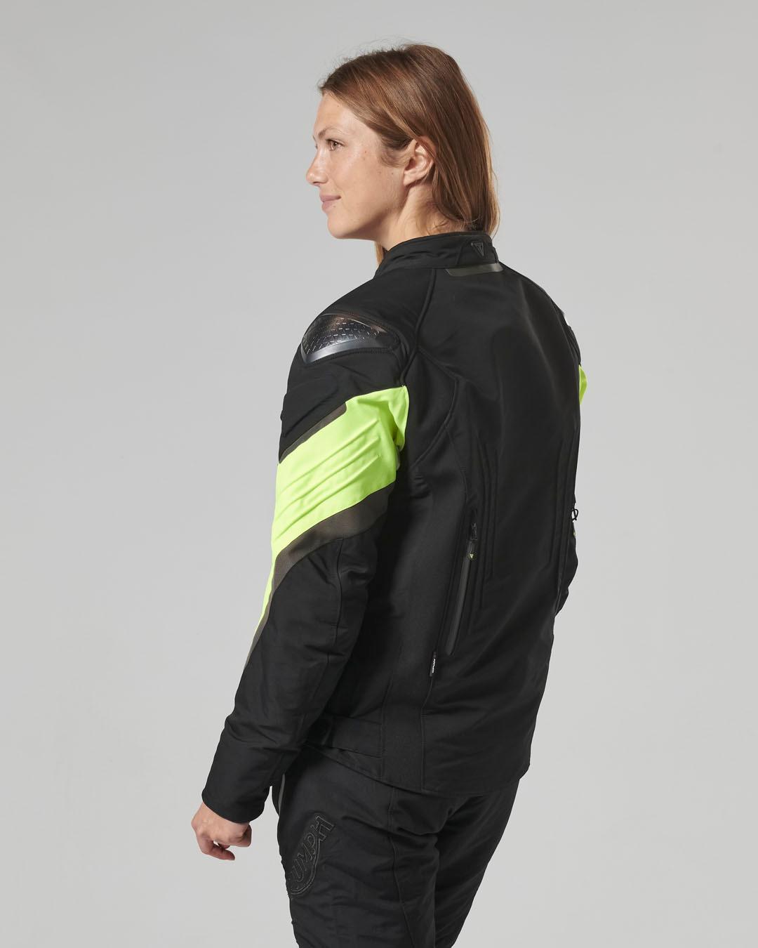 TRIPLE SPORTS TRITECH JACKET - BLACK / FLURO L image 16