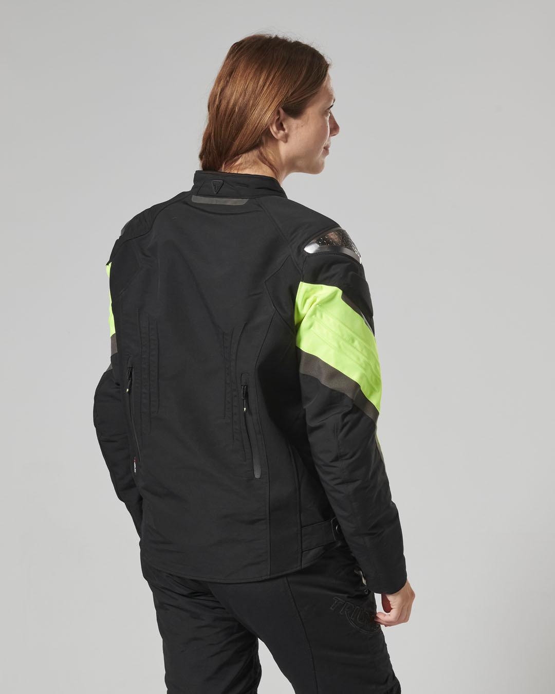 TRIPLE SPORTS TRITECH JACKET - BLACK / FLURO L image 14
