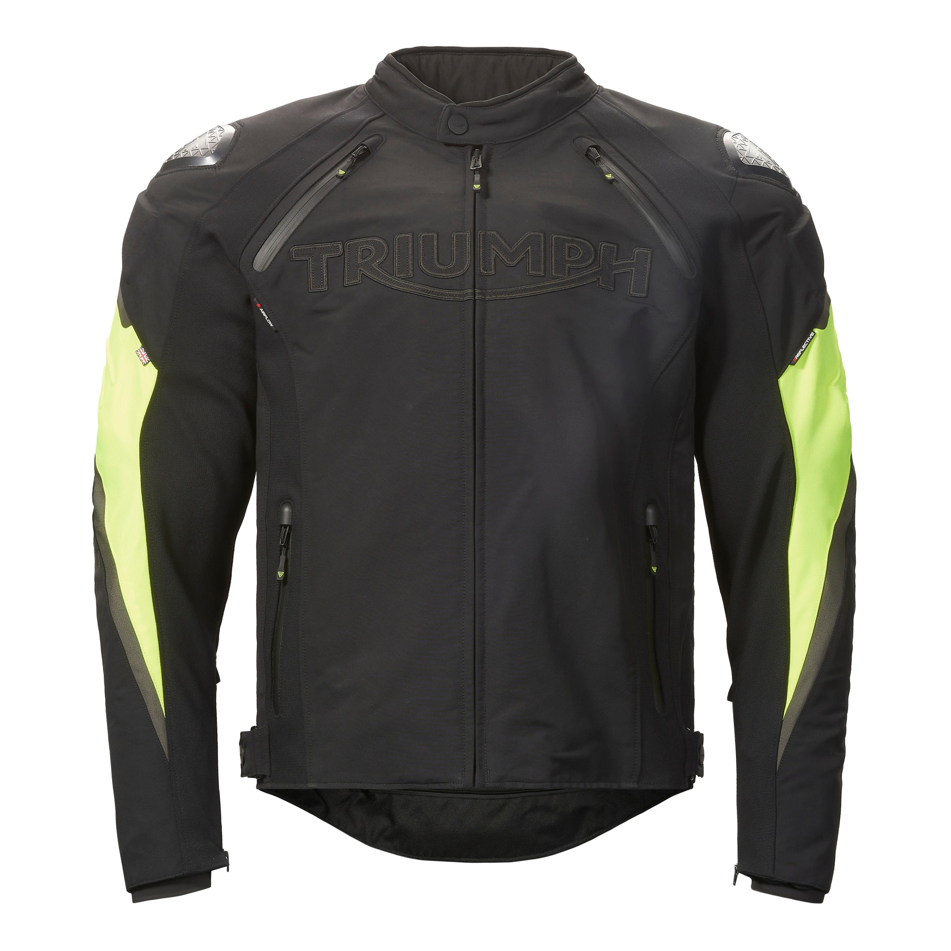 TRIPLE SPORTS TRITECH JACKET - BLACK / FLURO S image 3