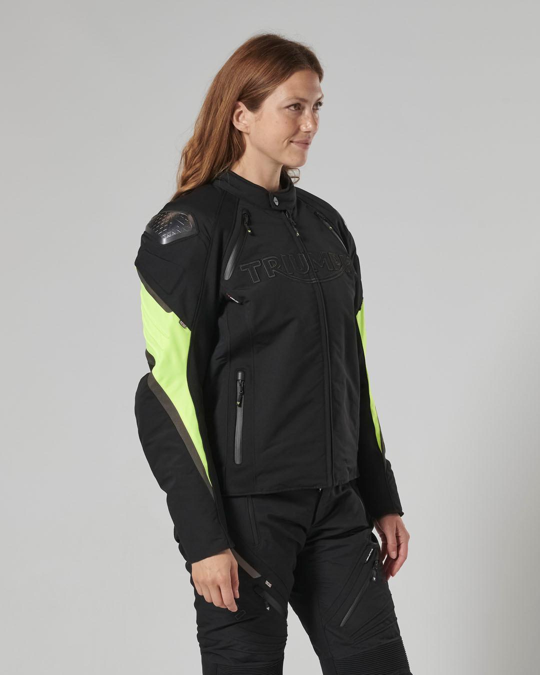 TRIPLE SPORTS TRITECH JACKET - BLACK / FLURO S image 9