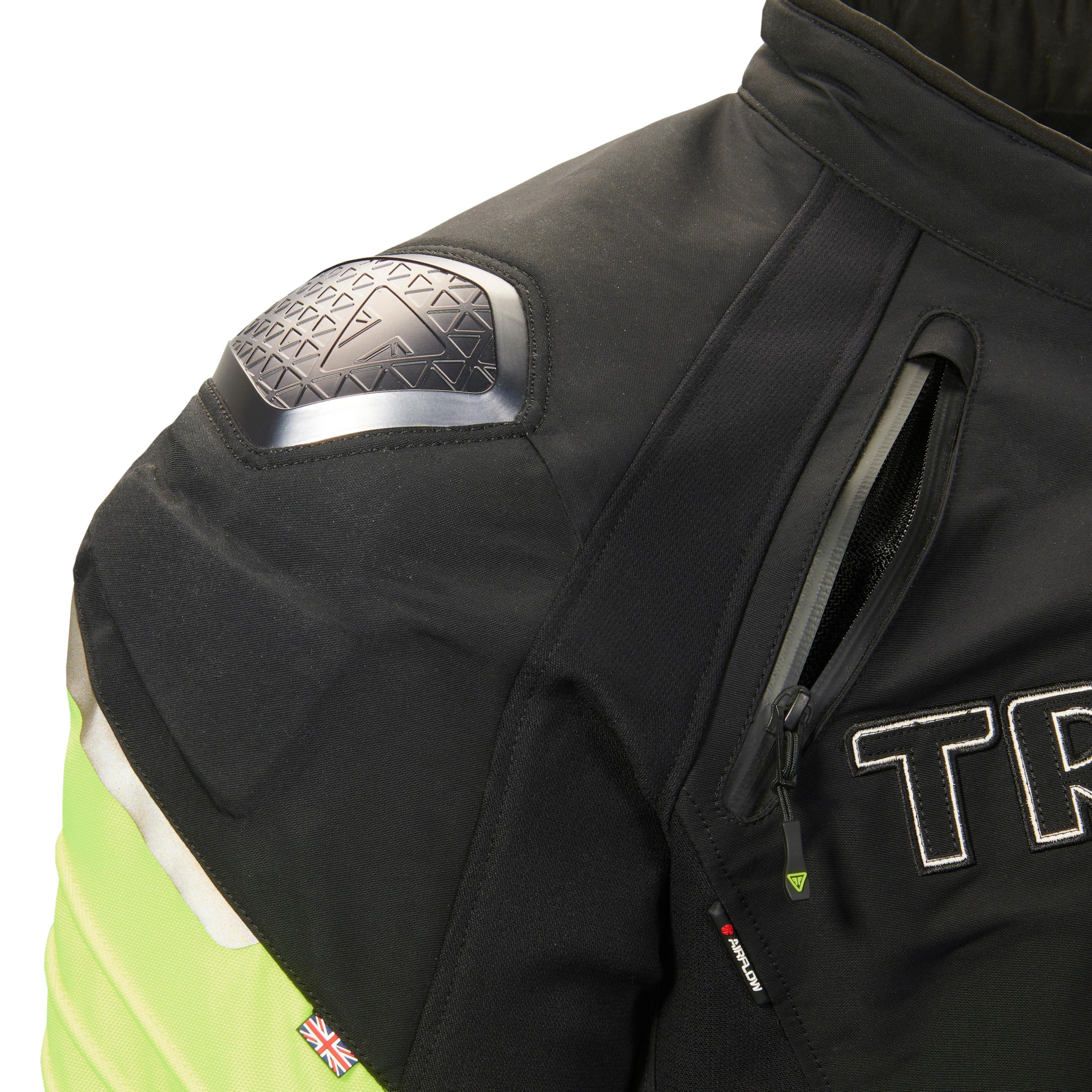 TRIPLE SPORTS TRITECH JACKET - BLACK / FLURO XXL image 4