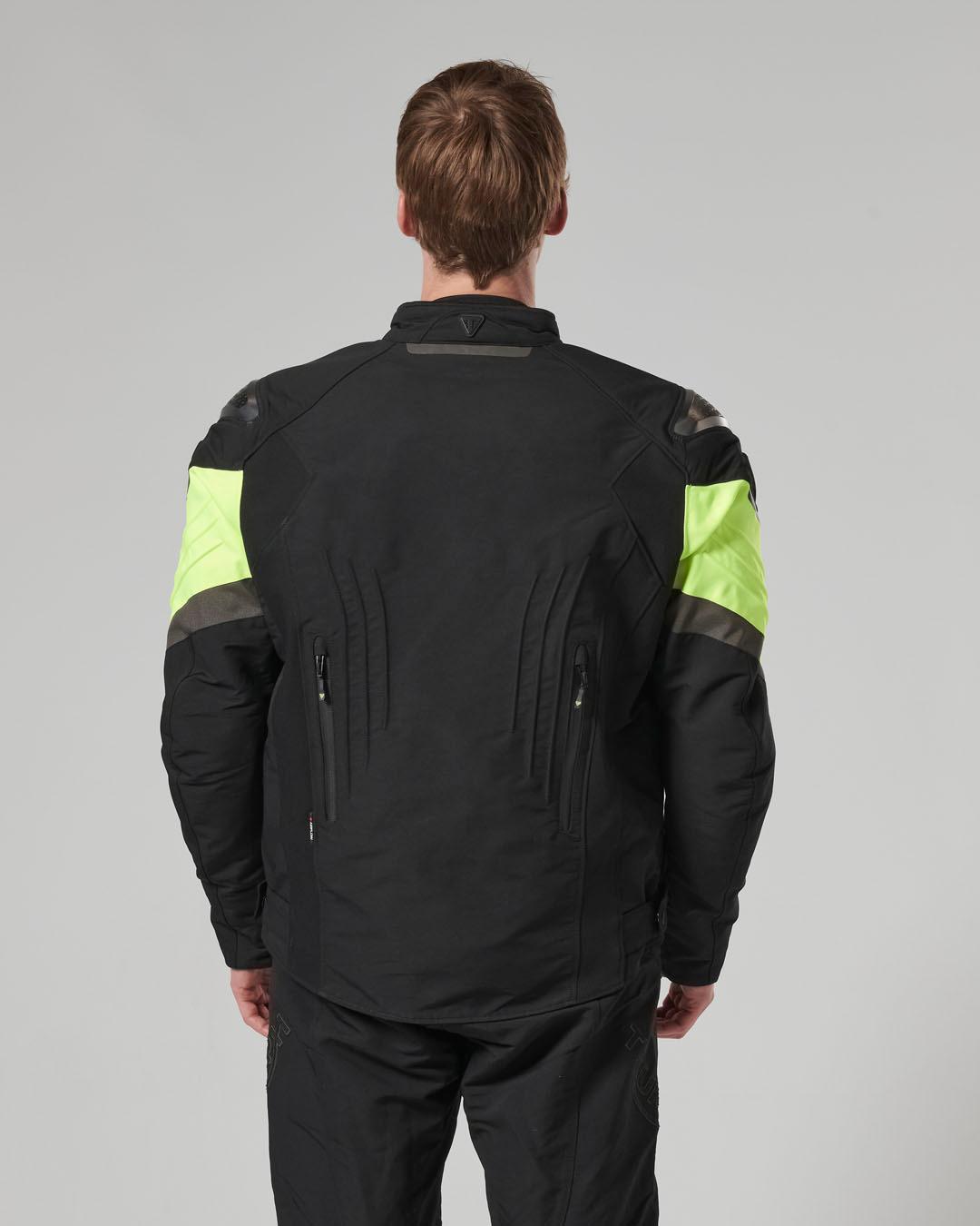 TRIPLE SPORTS TRITECH JACKET - BLACK / FLURO XXL image 18