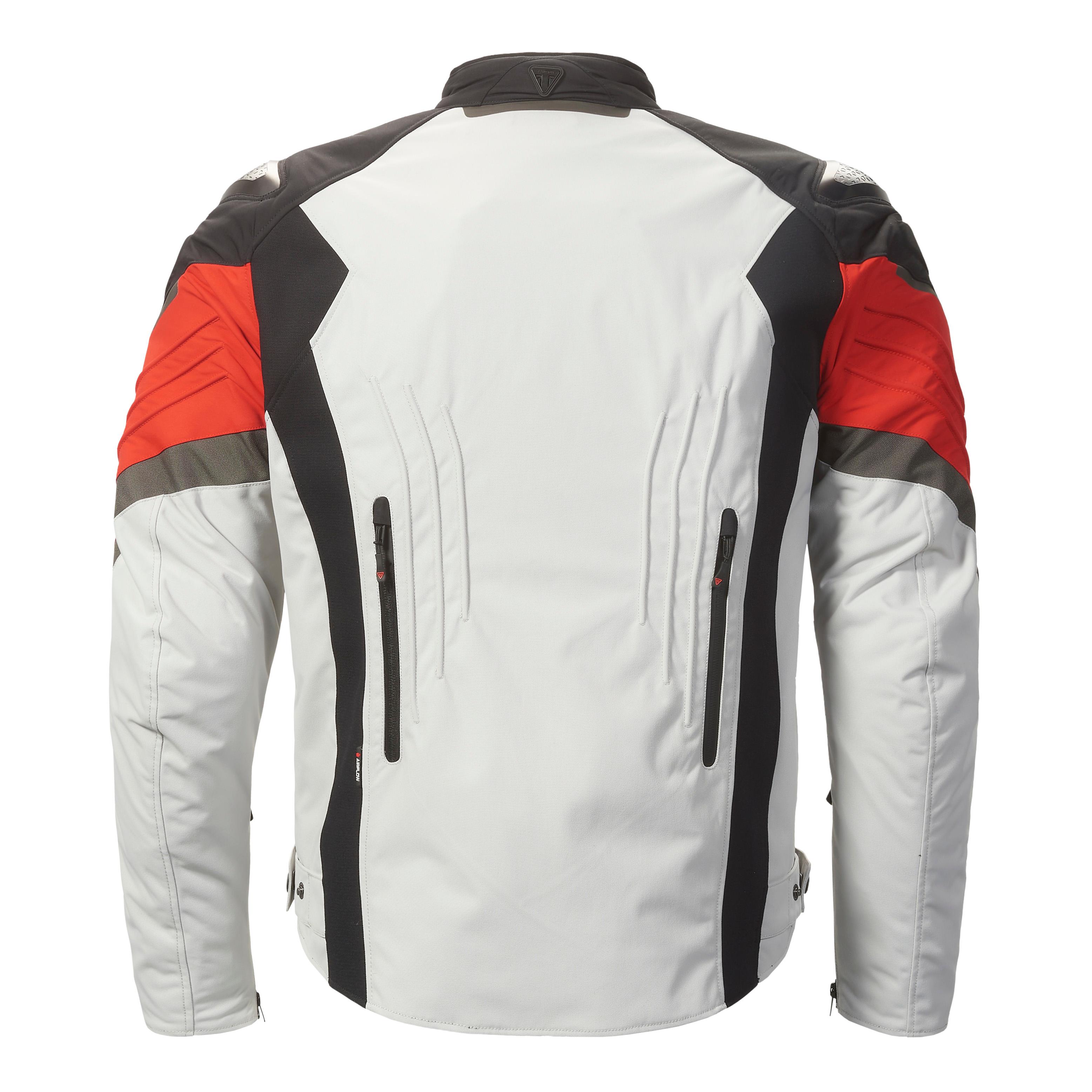 TRIPLE SPORTS TRITECH JACKET - BLACK / GREY / RED M image 3