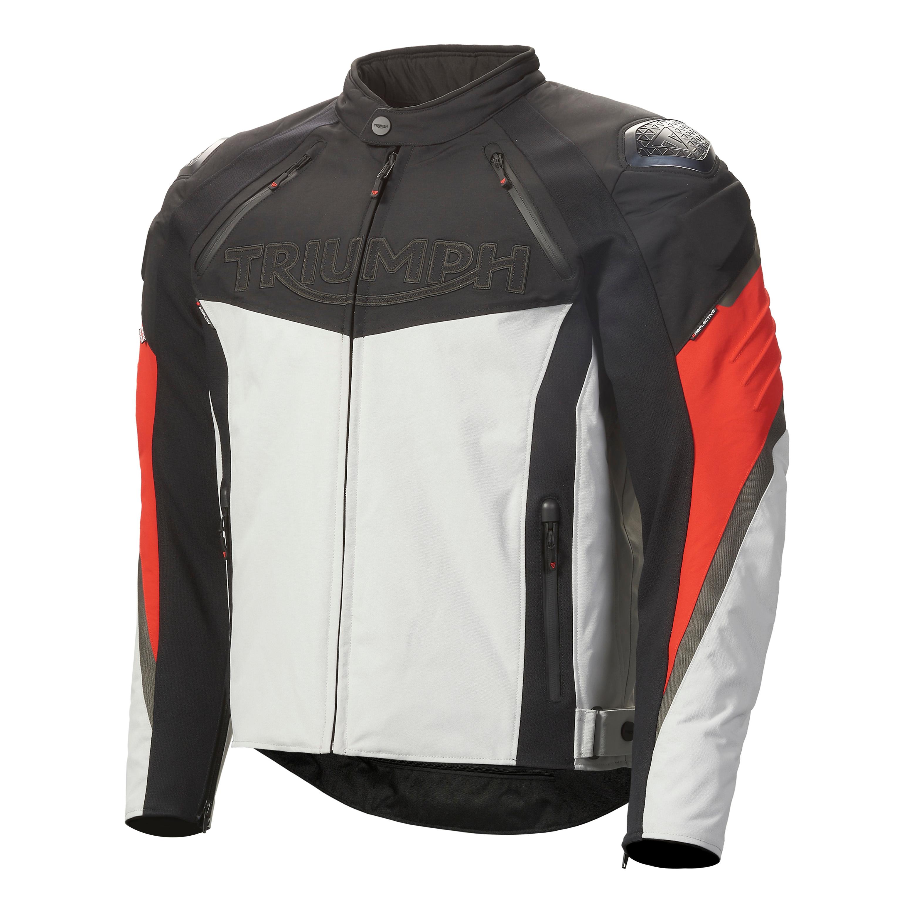 TRIPLE SPORTS TRITECH JACKET - BLACK / GREY / RED XL image 5