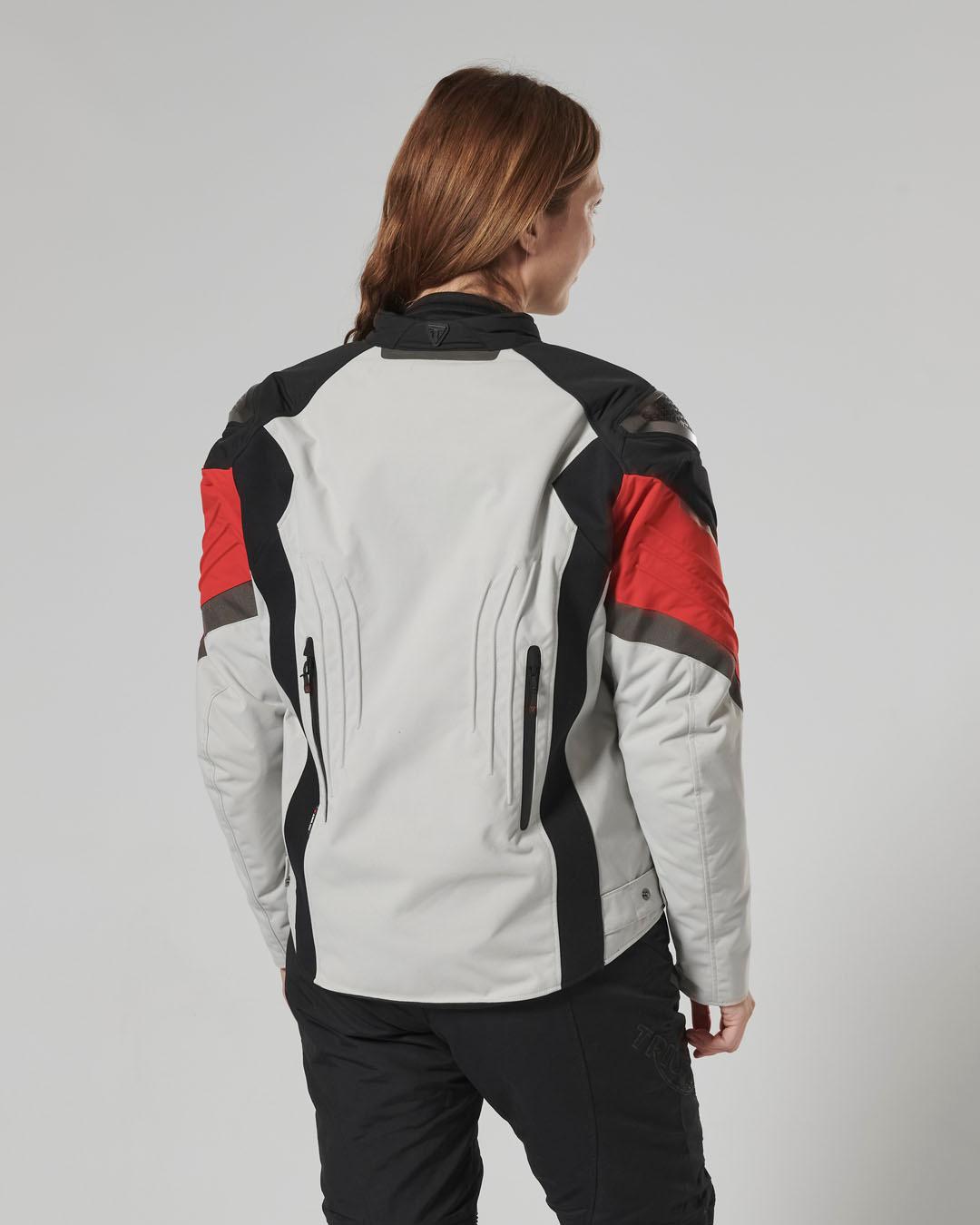 TRIPLE SPORTS TRITECH JACKET - BLACK / GREY / RED XXL image 14