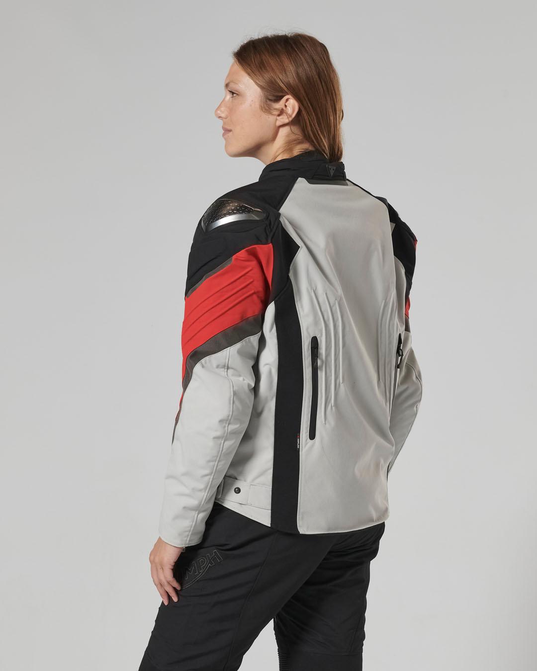 TRIPLE SPORTS TRITECH JACKET - BLACK / GREY / RED XXL image 15