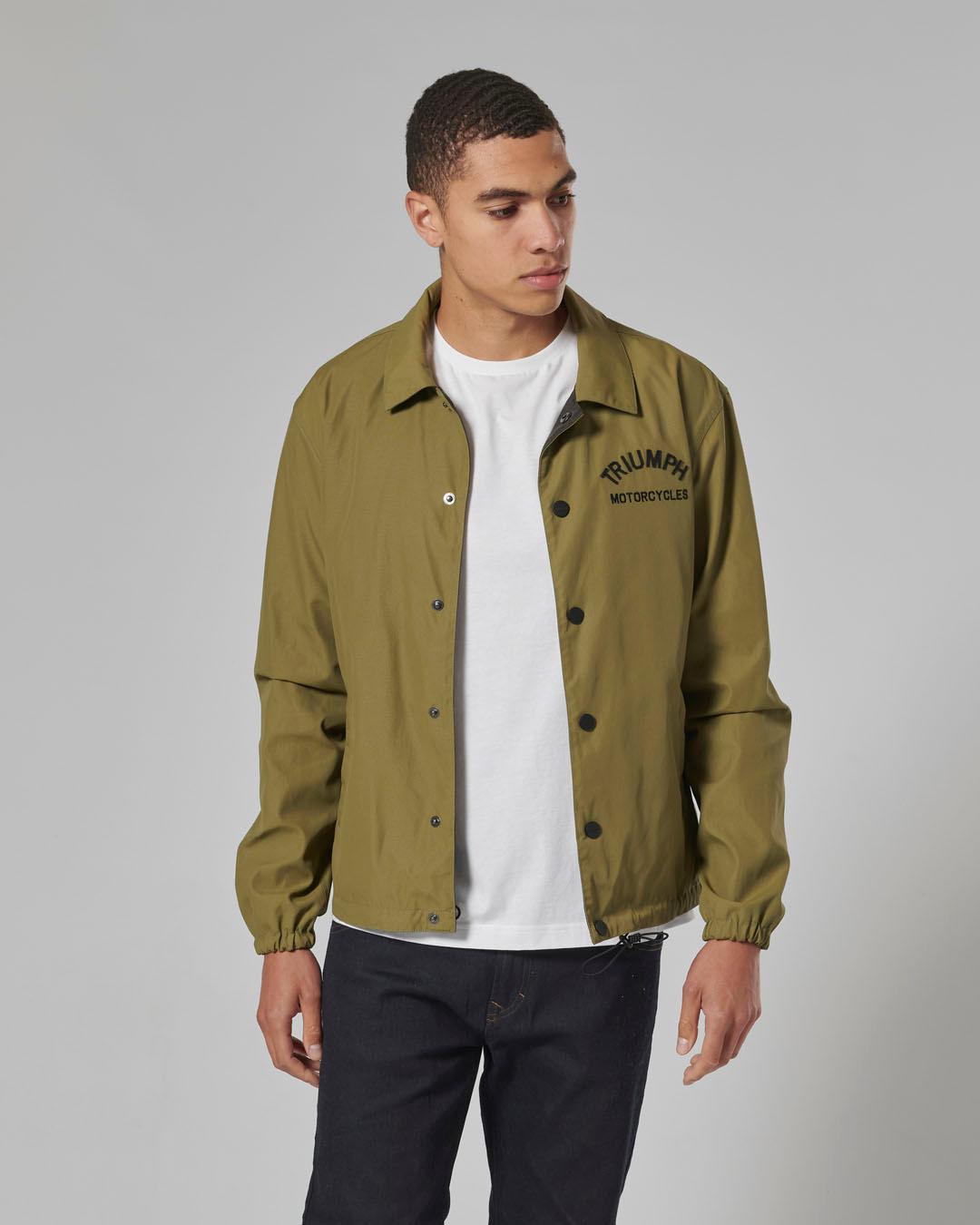 CARTER COACH JACKET KHAKI M image 8