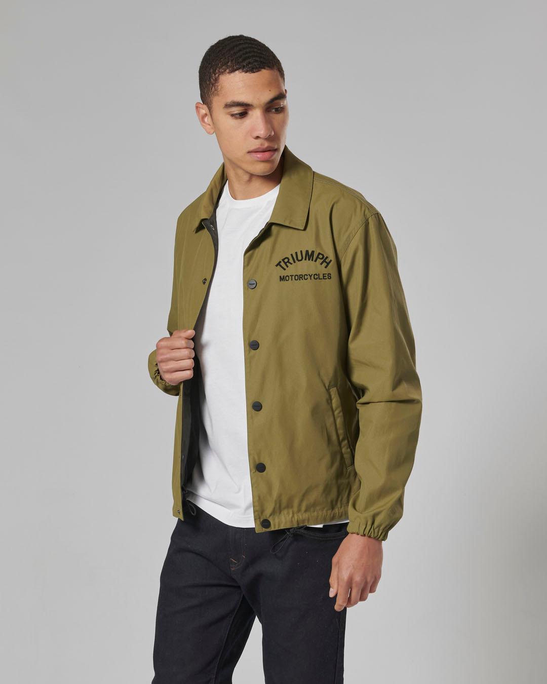 CARTER COACH JACKET KHAKI S image 6