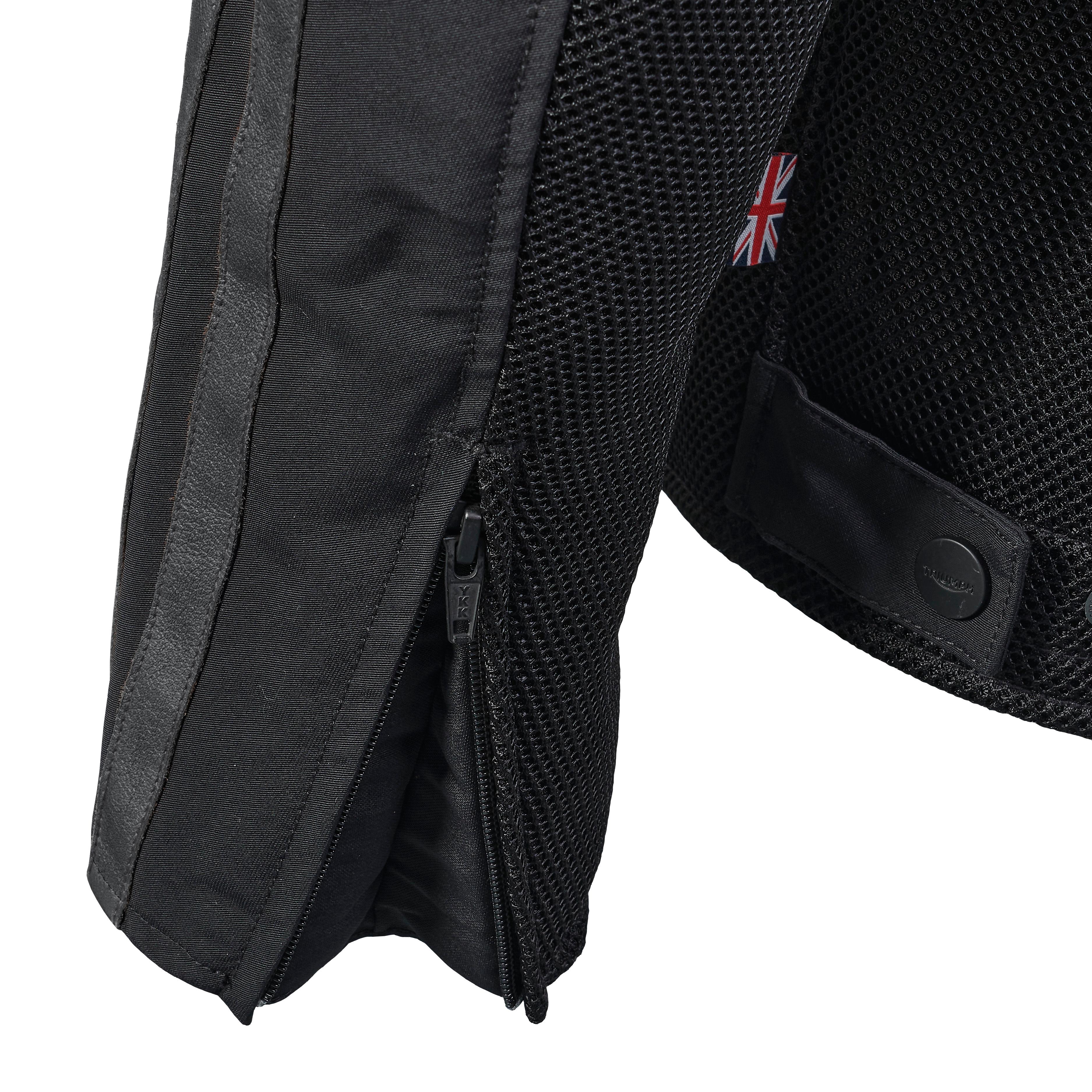 BRADDAN RETRO MESH JACKET BLACK S image 7