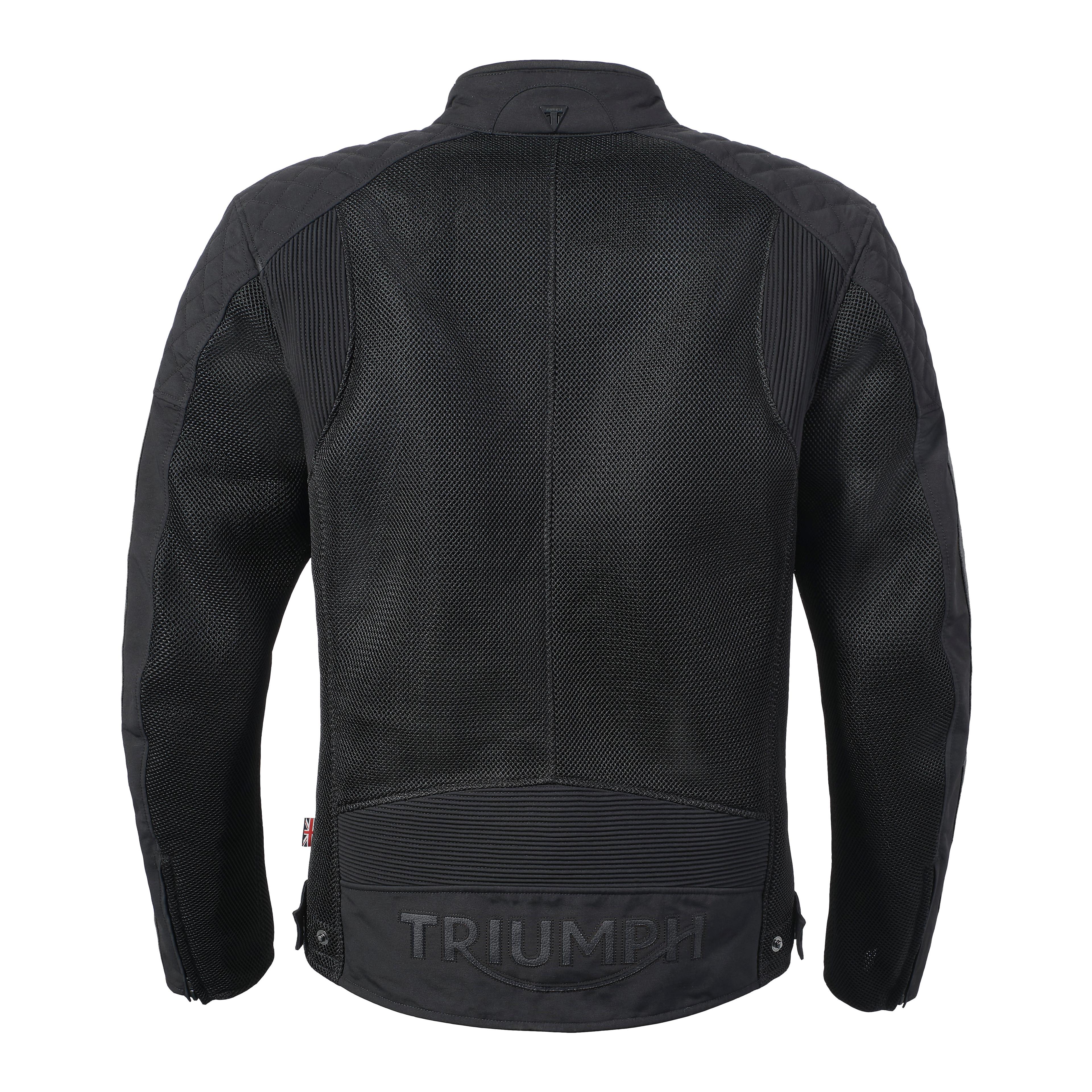 BRADDAN RETRO MESH JACKET BLACK S image 3