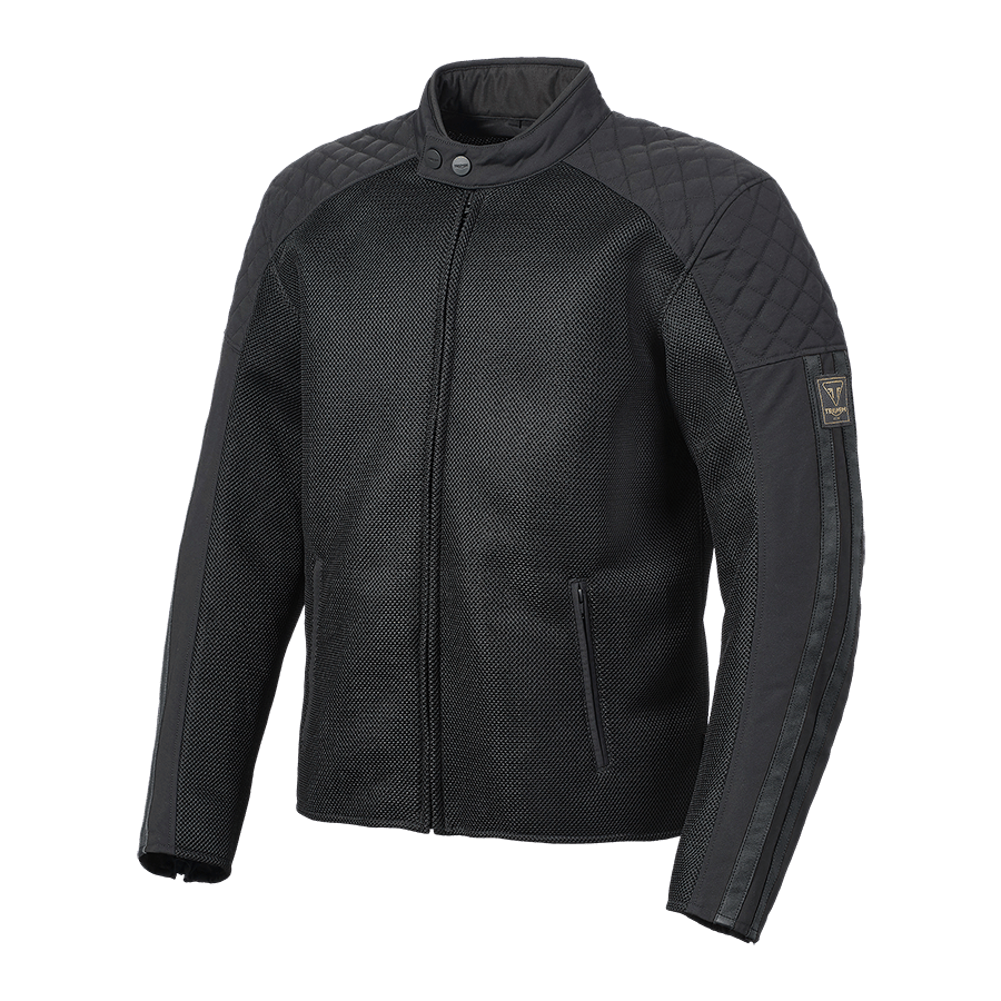 BRADDAN RETRO MESH JACKET BLACK XL image 2
