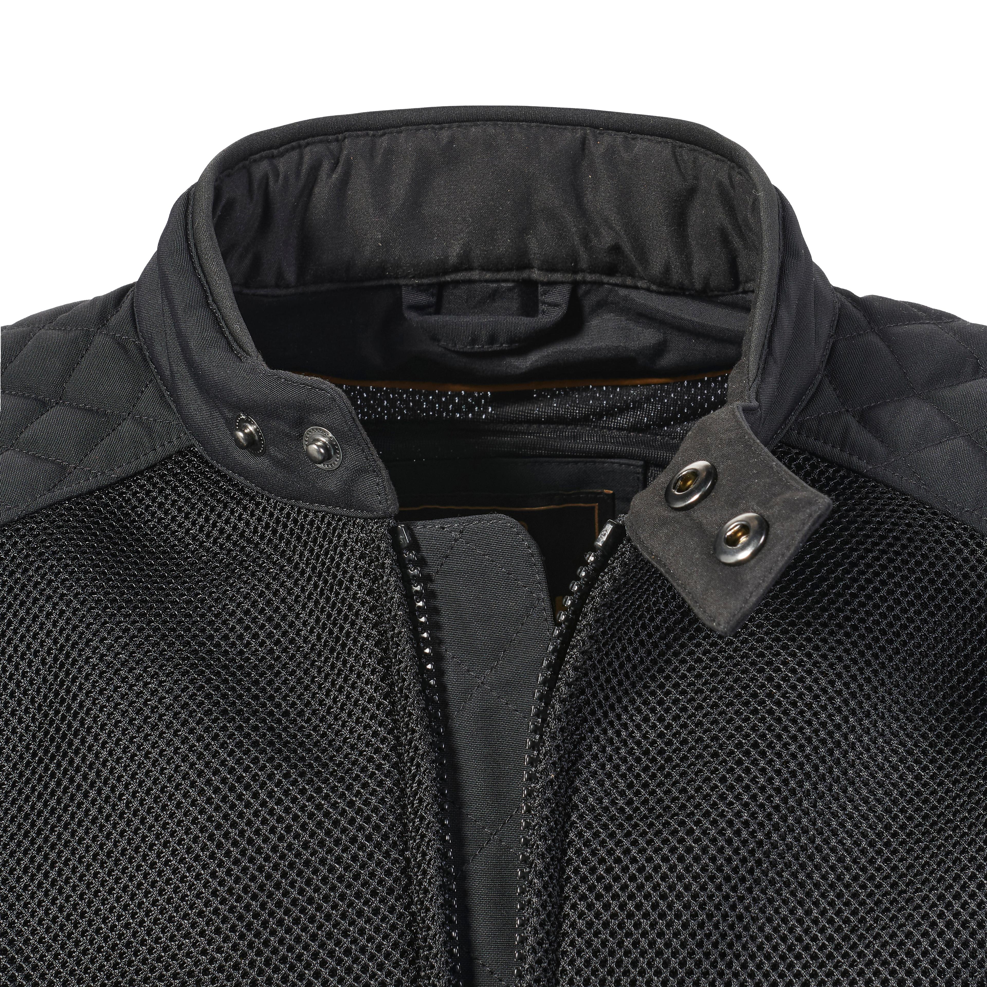 BRADDAN RETRO MESH JACKET BLACK XL image 5