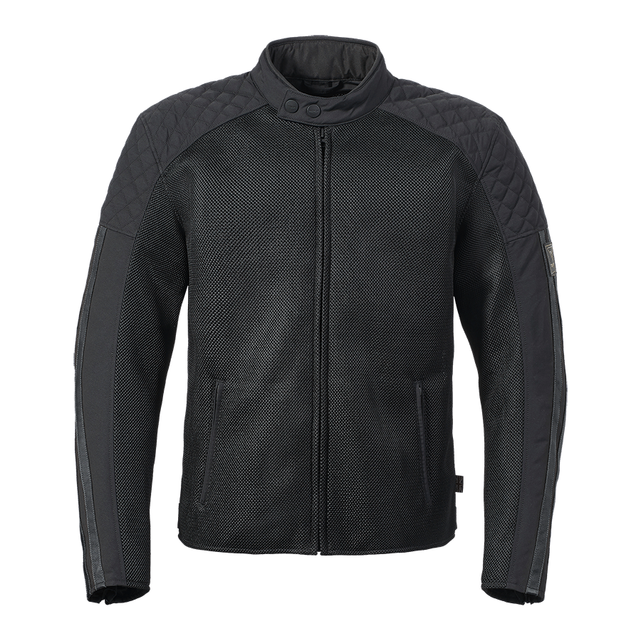 BRADDAN RETRO MESH JACKET BLACK XXL image 6