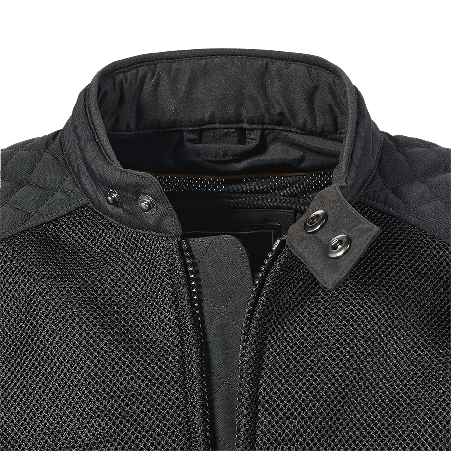 BRADDAN RETRO MESH JACKET BLACK XXL image 17