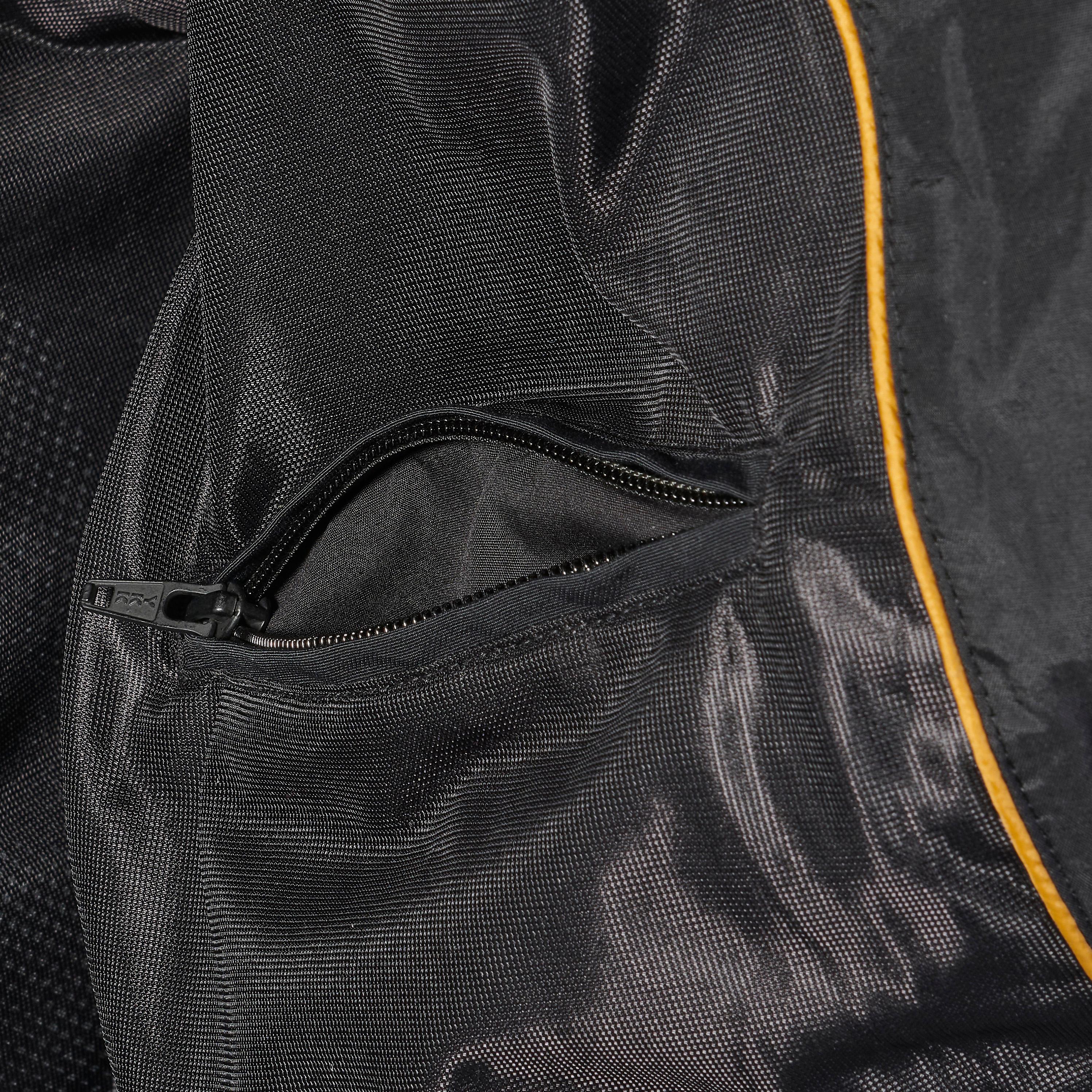 LADIES BRADDAN RETRO MESH JACKET BLACK / GOLD M image 19