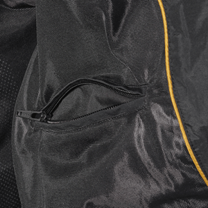 LADIES BRADDAN RETRO MESH JACKET BLACK / GOLD M image 14