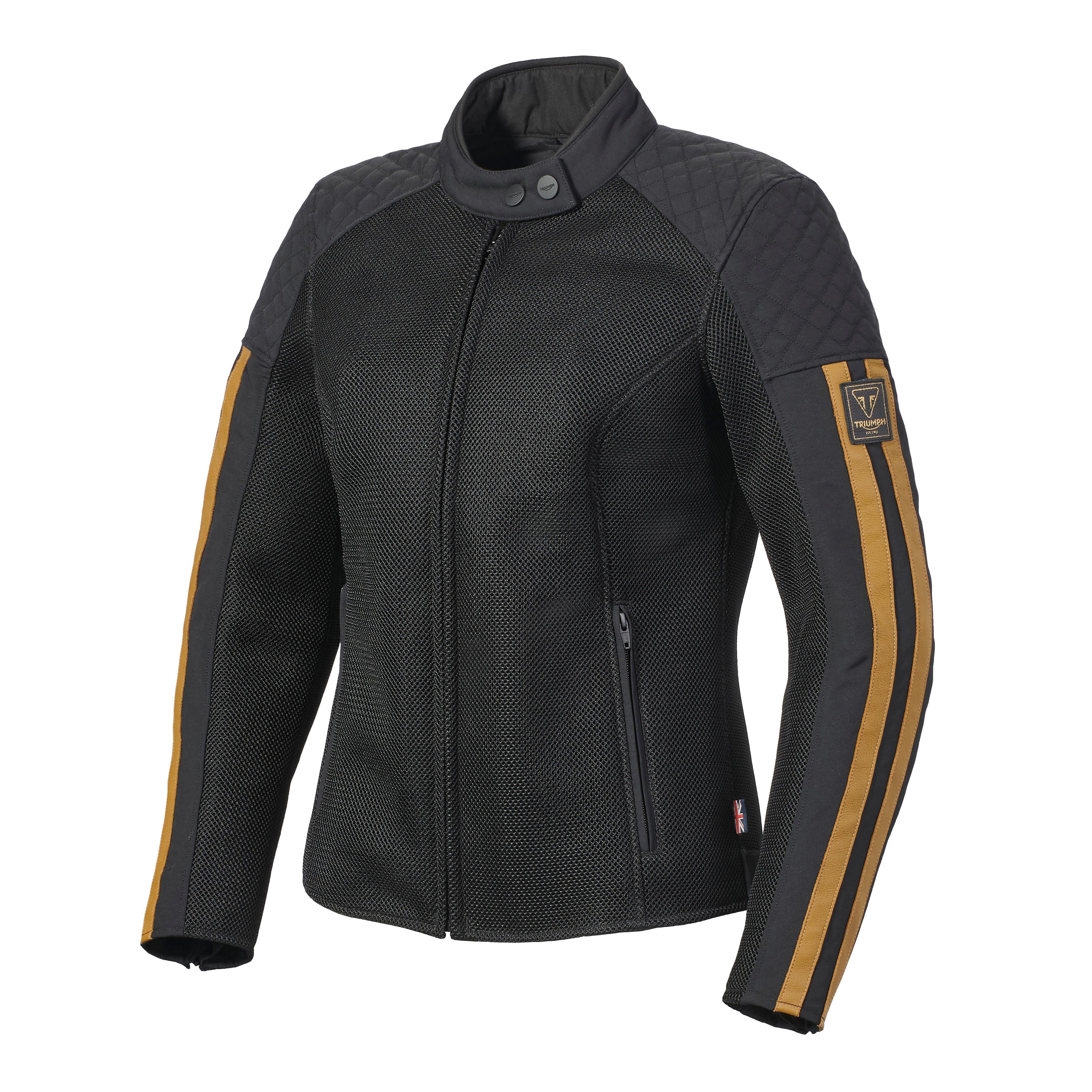 Ladies Braddan Retro Mesh Black / Gold photo 27