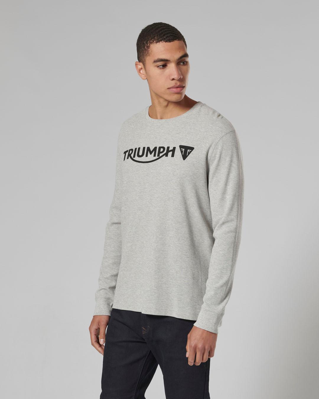 BETTMAN L/S WAFFLE T-SHIRT GREY MARL photo 6