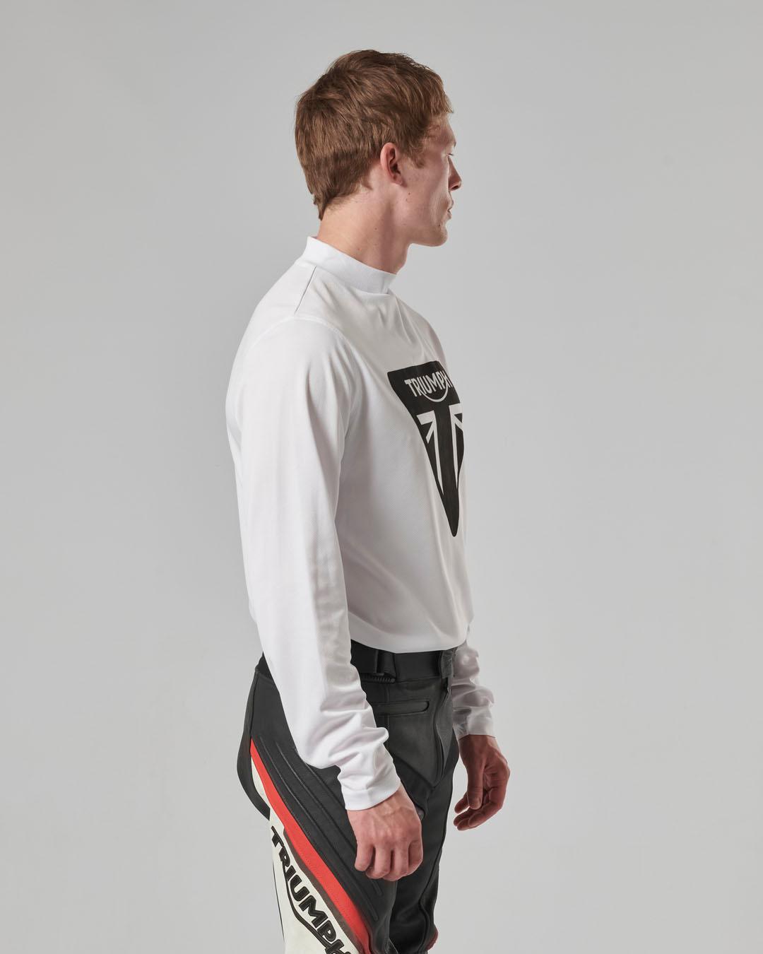 RAPID DRY RACE T-SHIRT - WHITE M image 4