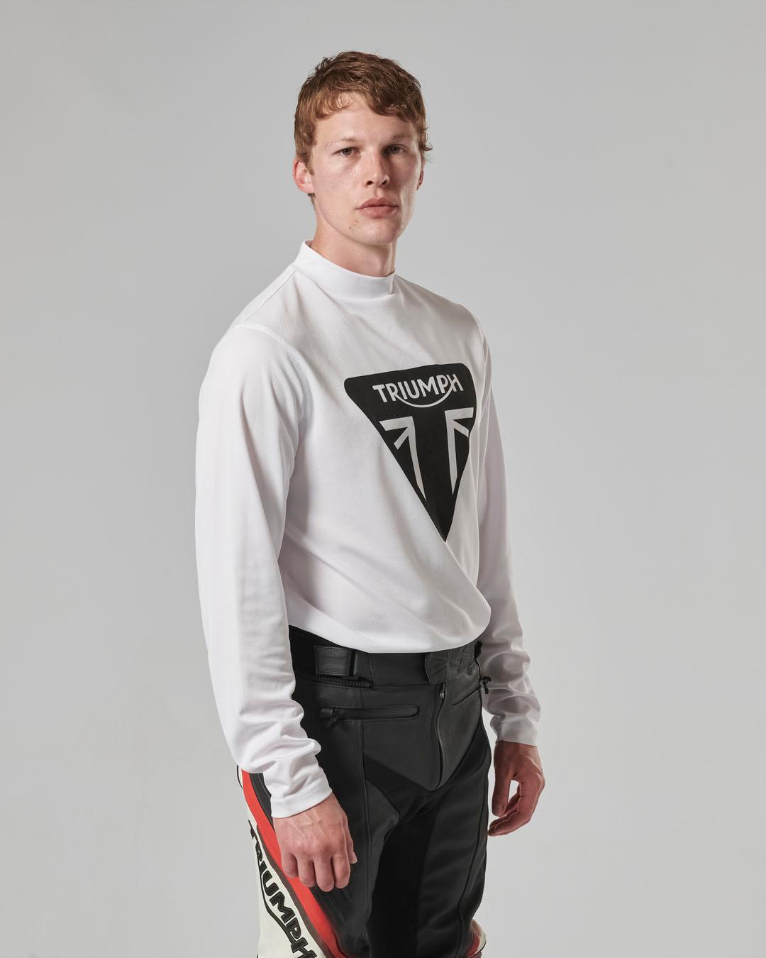 RAPID DRY RACE T-SHIRT - WHITE S image 5