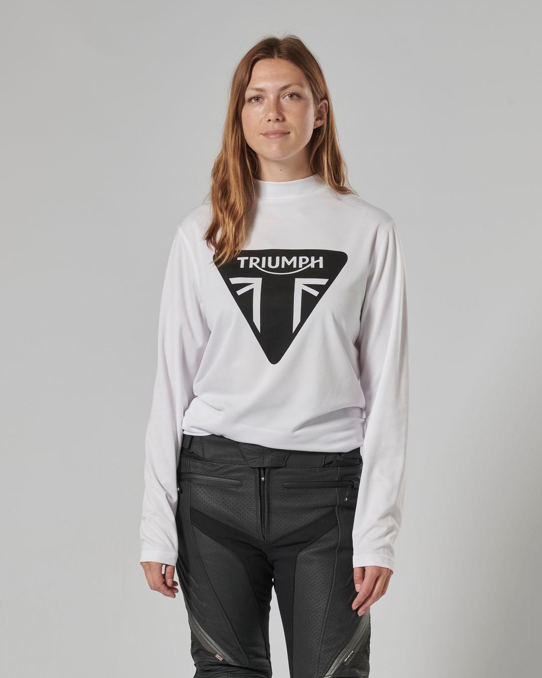 RAPID DRY RACE T-SHIRT - WHITE XS image 2