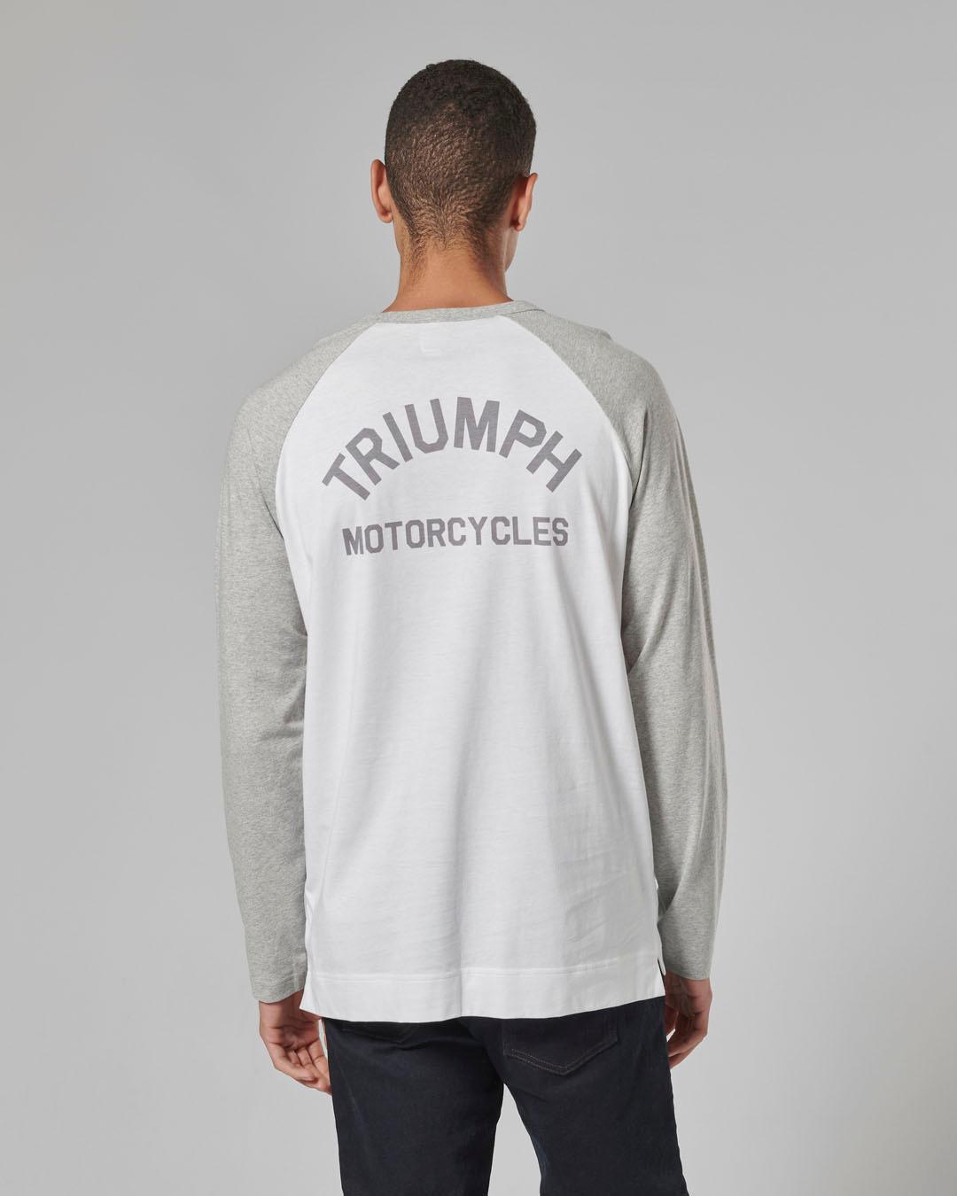 BLACKWELL T-SHIRT WHITE / GREY MARL L image 3
