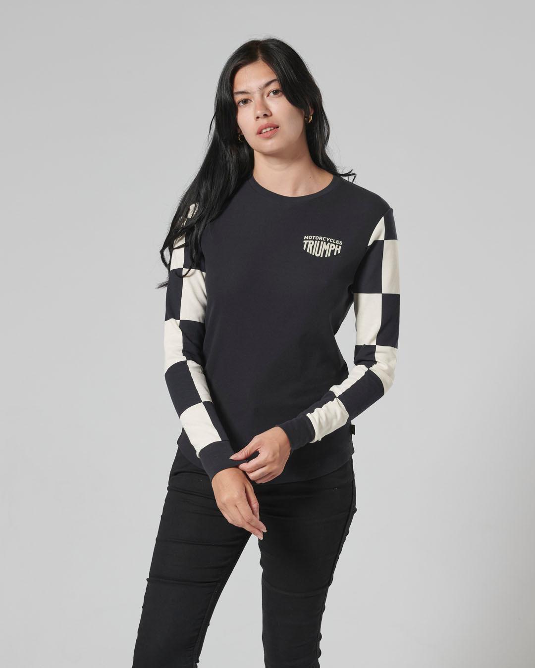 LADIES NIKKI L/SLEEVED T-SHIRT XL image 8