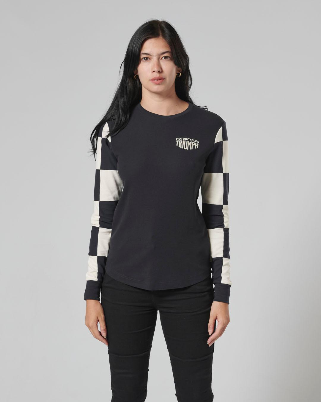 LADIES NIKKI L/SLEEVED T-SHIRT XS image 6