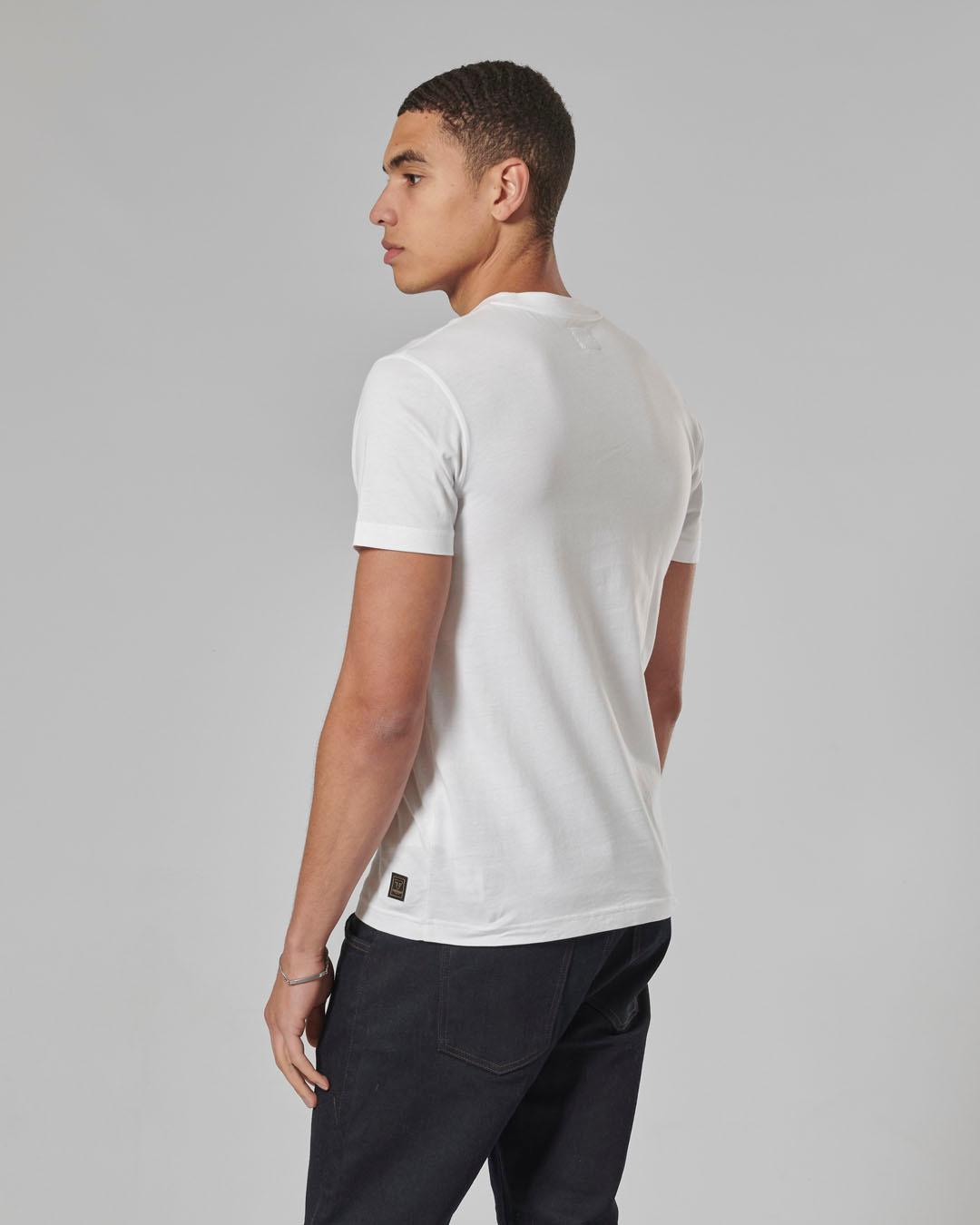 BURNHAM T-SHIRT WHITE XXL image 8
