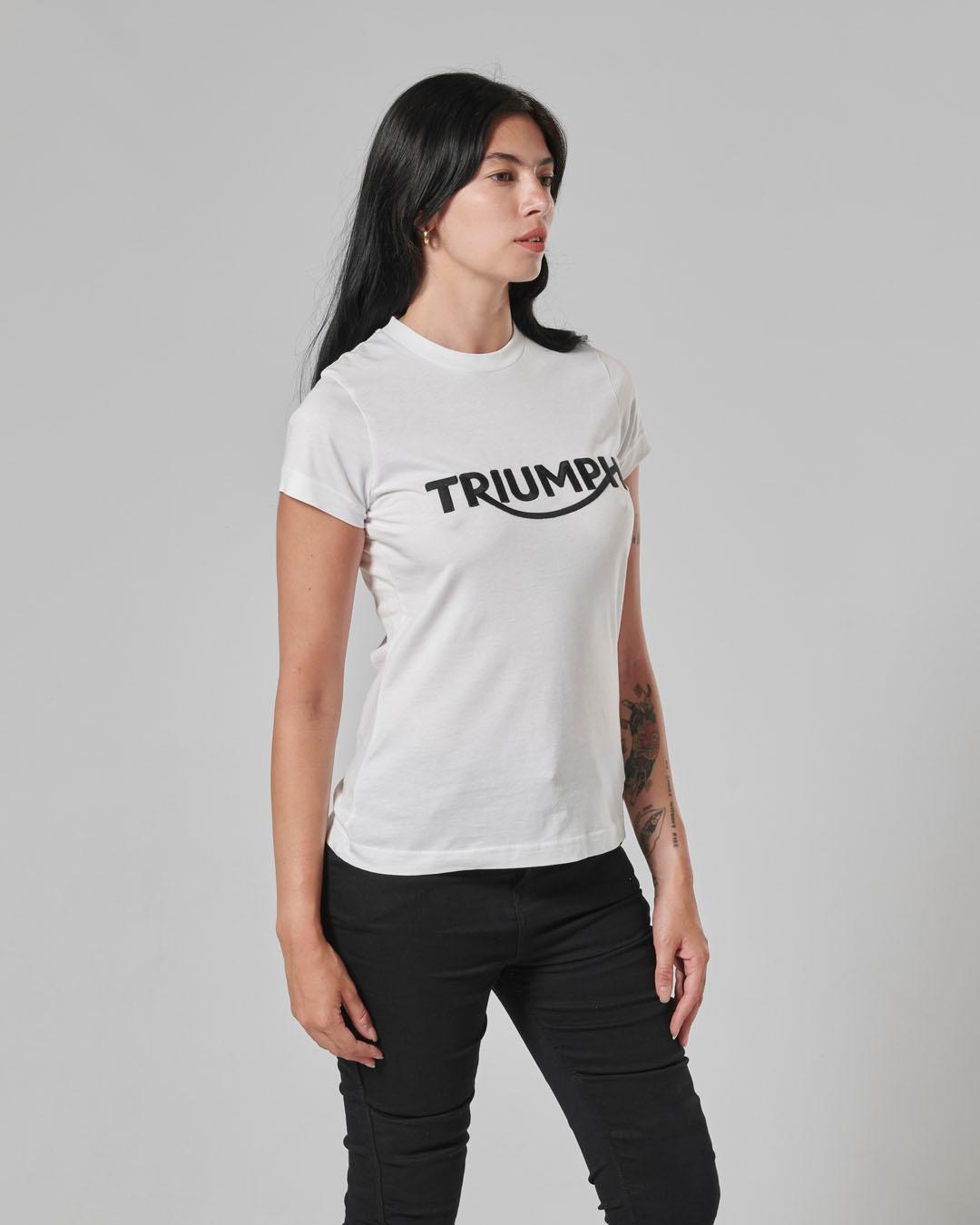 GWYNEDD LADIES T-SHIRT WHITE S image 5
