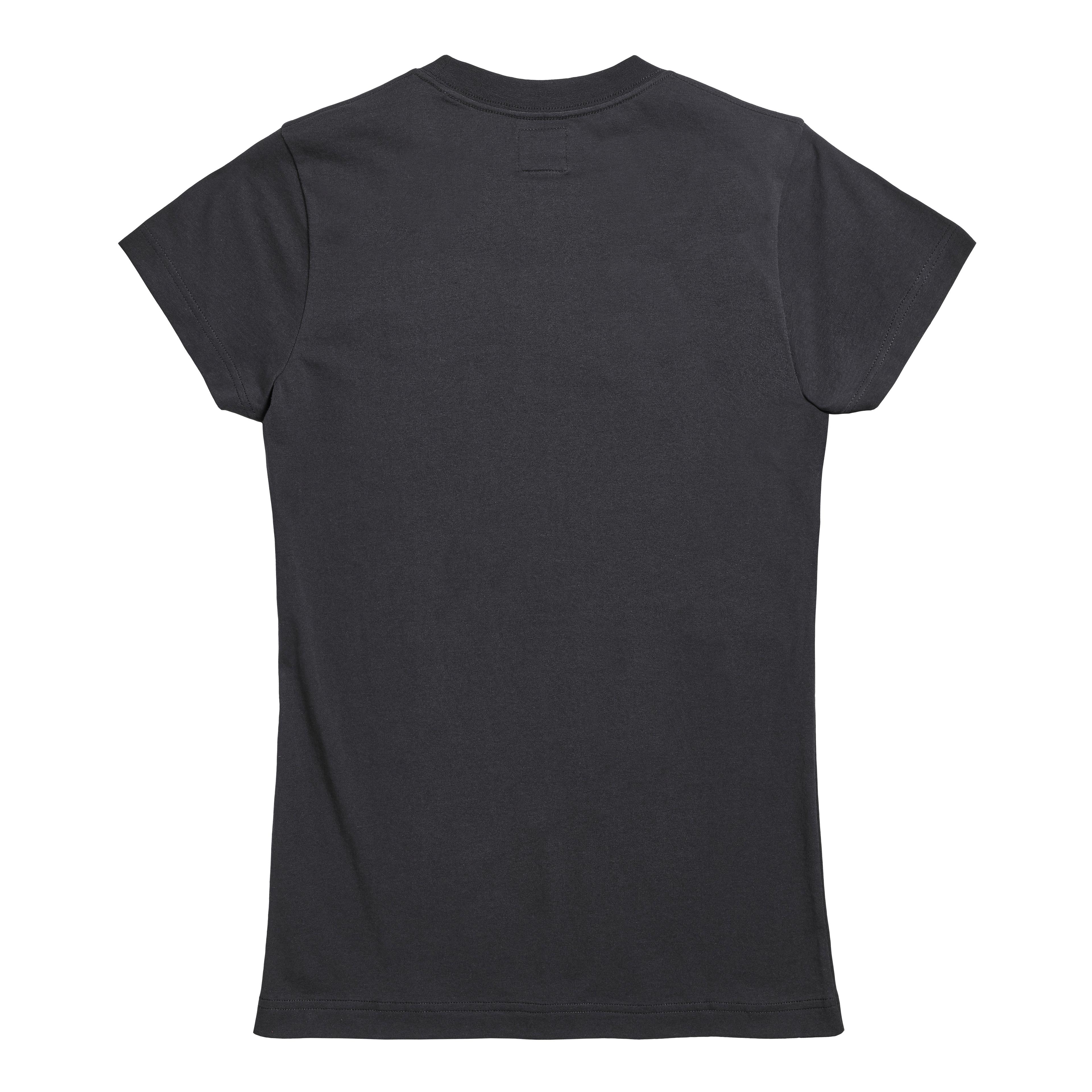 Gynedd Ladies T-Shirt Jet Black photo 3