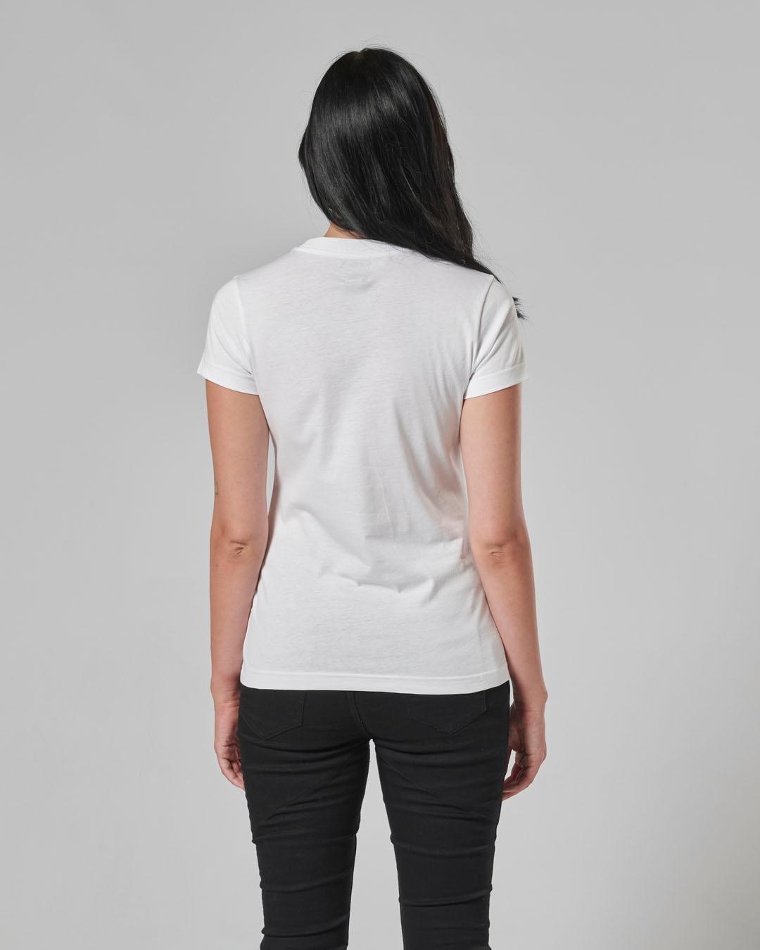 MELROSE LADIES T-SHIRT WHITE L image 8