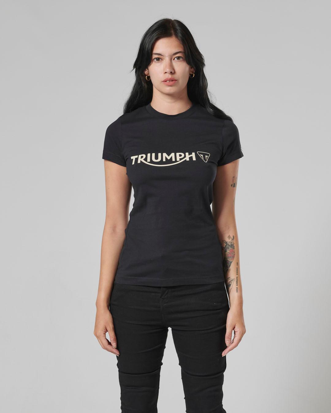 MELROSE LADIES T-SHIRT JET BLACK S image 8