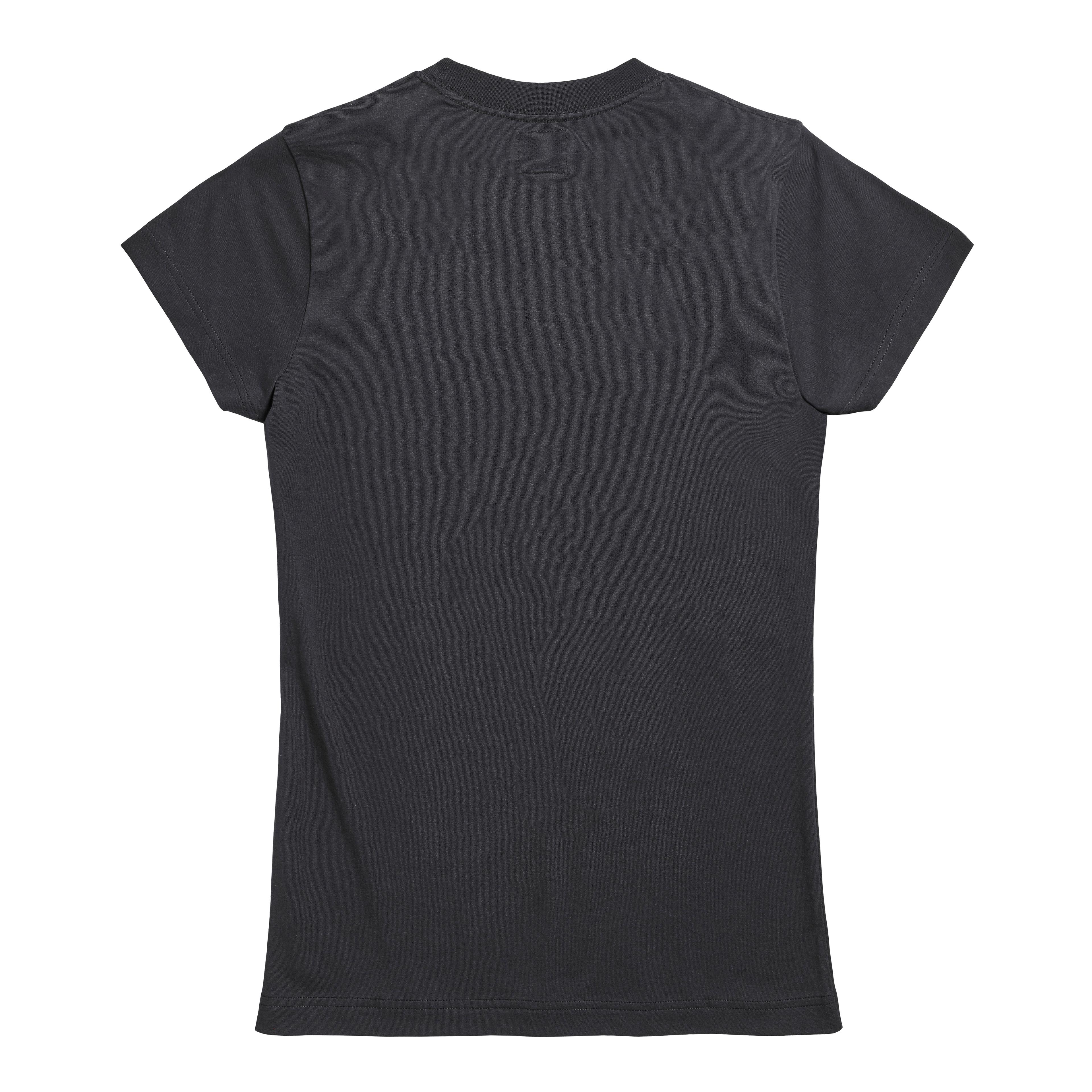 MELROSE LADIES T-SHIRT JET BLACK XS image 3