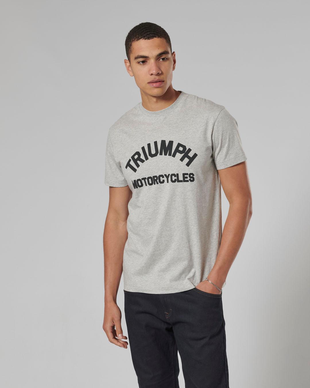 BURNHAM T-SHIRT GREY MARL L image 5